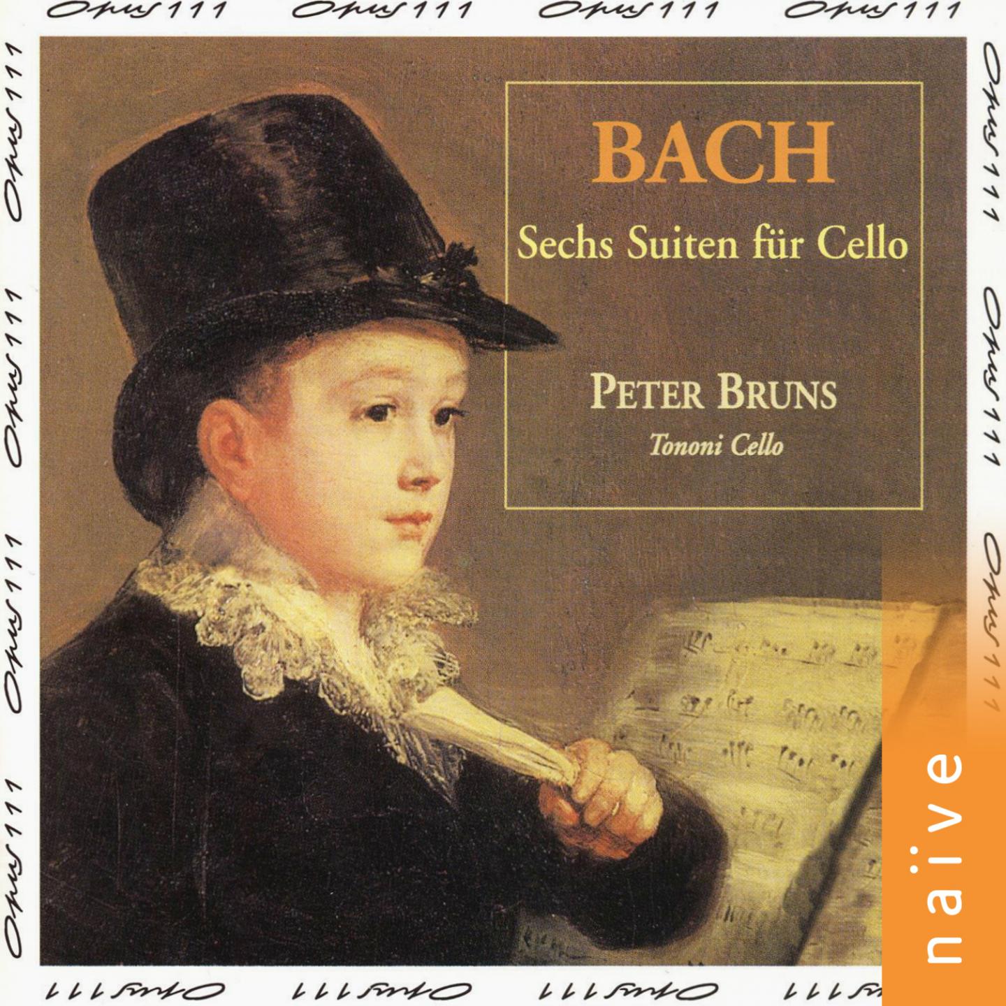 6 suites pour violoncelle, Suite No. 1 in G Major, BWV 1007: III. Courante