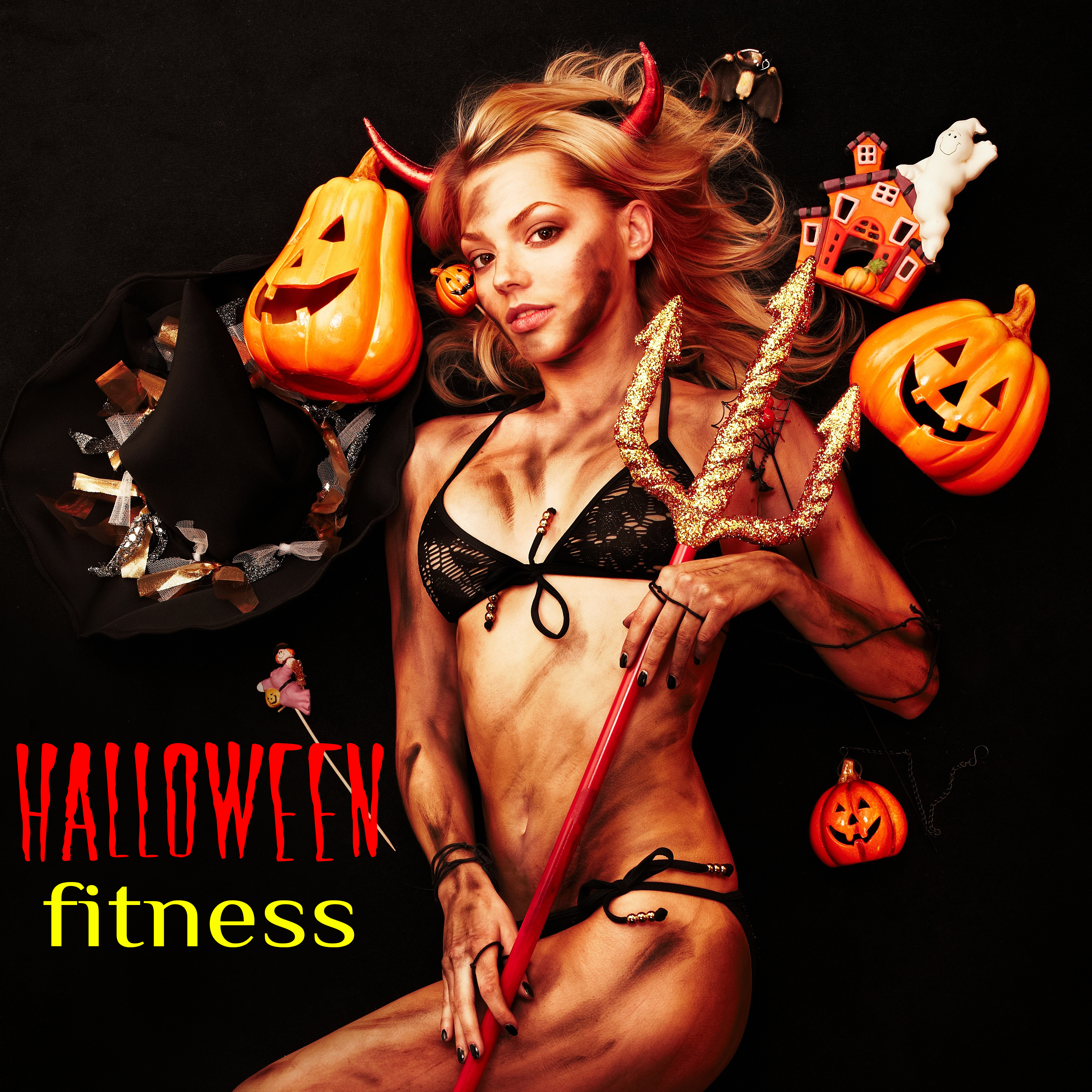 Halloween Fitness - Best Workout Music for Halloween, Electronic Scary Music for Parties and Exercise, Fitness, Cardio, Aerobics