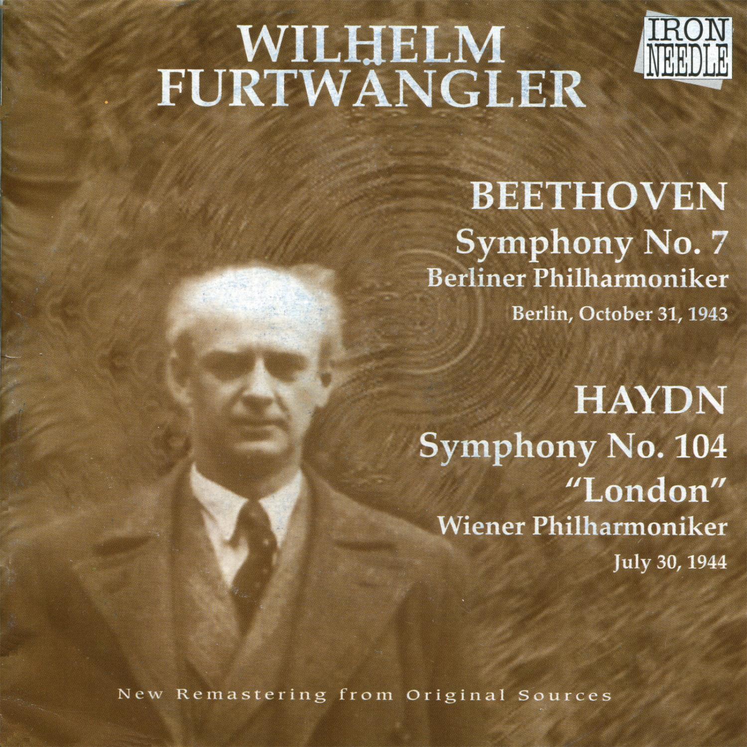 Furtw ngler Performs Beethoven  Haydn