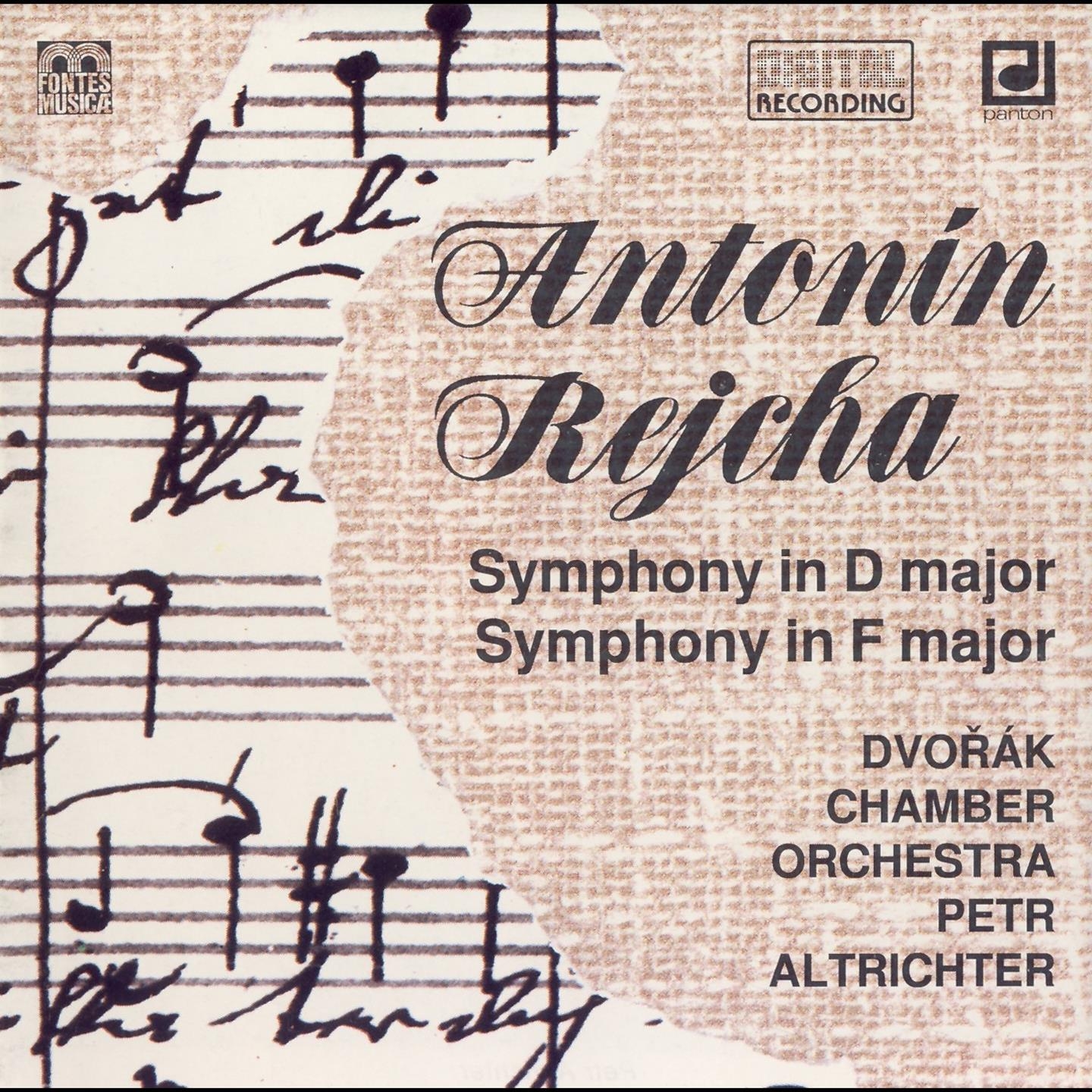 Symphony in F Major: III. Menuetto. Allegro