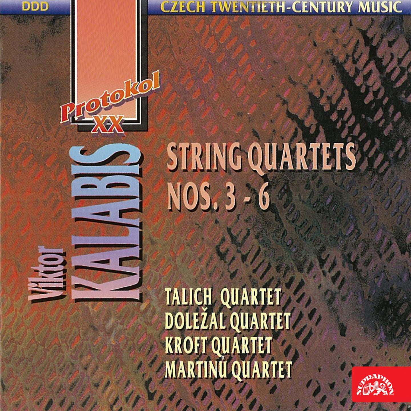 String Quartet No. 3, Op. 48: III. Allegro vivo - Adagio - Allegro