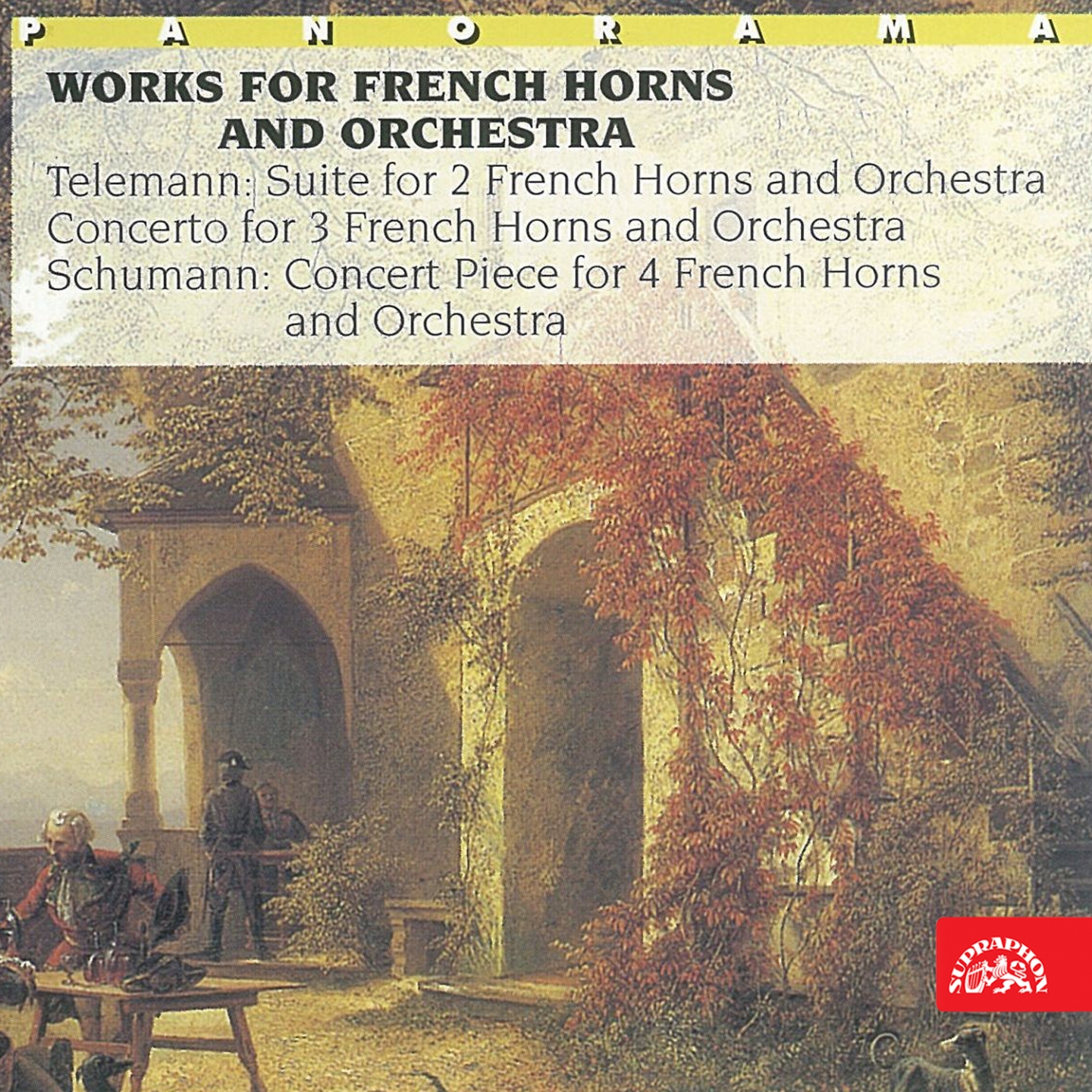 Telemann, Schumann: Works for French Horns and Orchestra