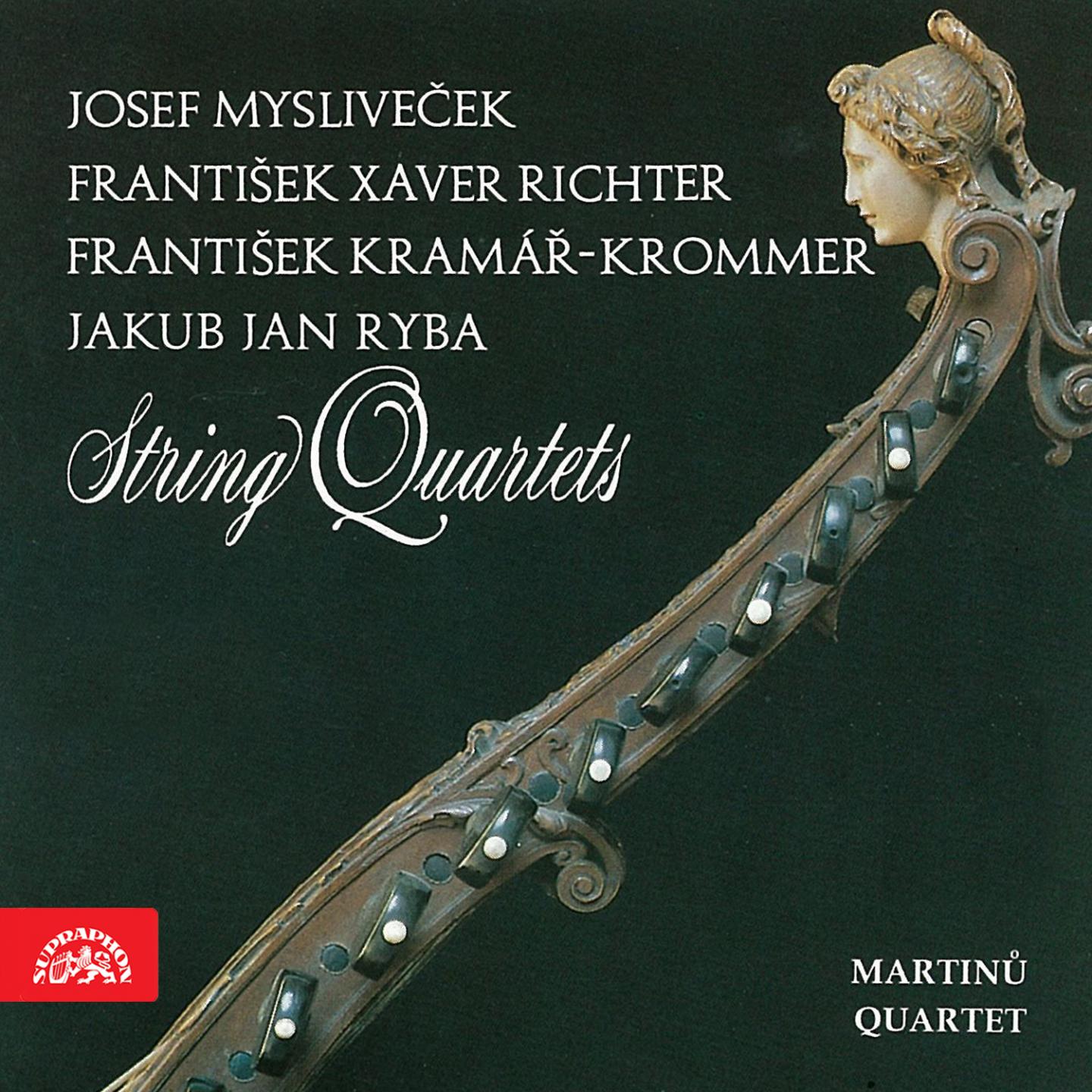 Myslive ek, Richter, Krommer, Ryba: String Quartets