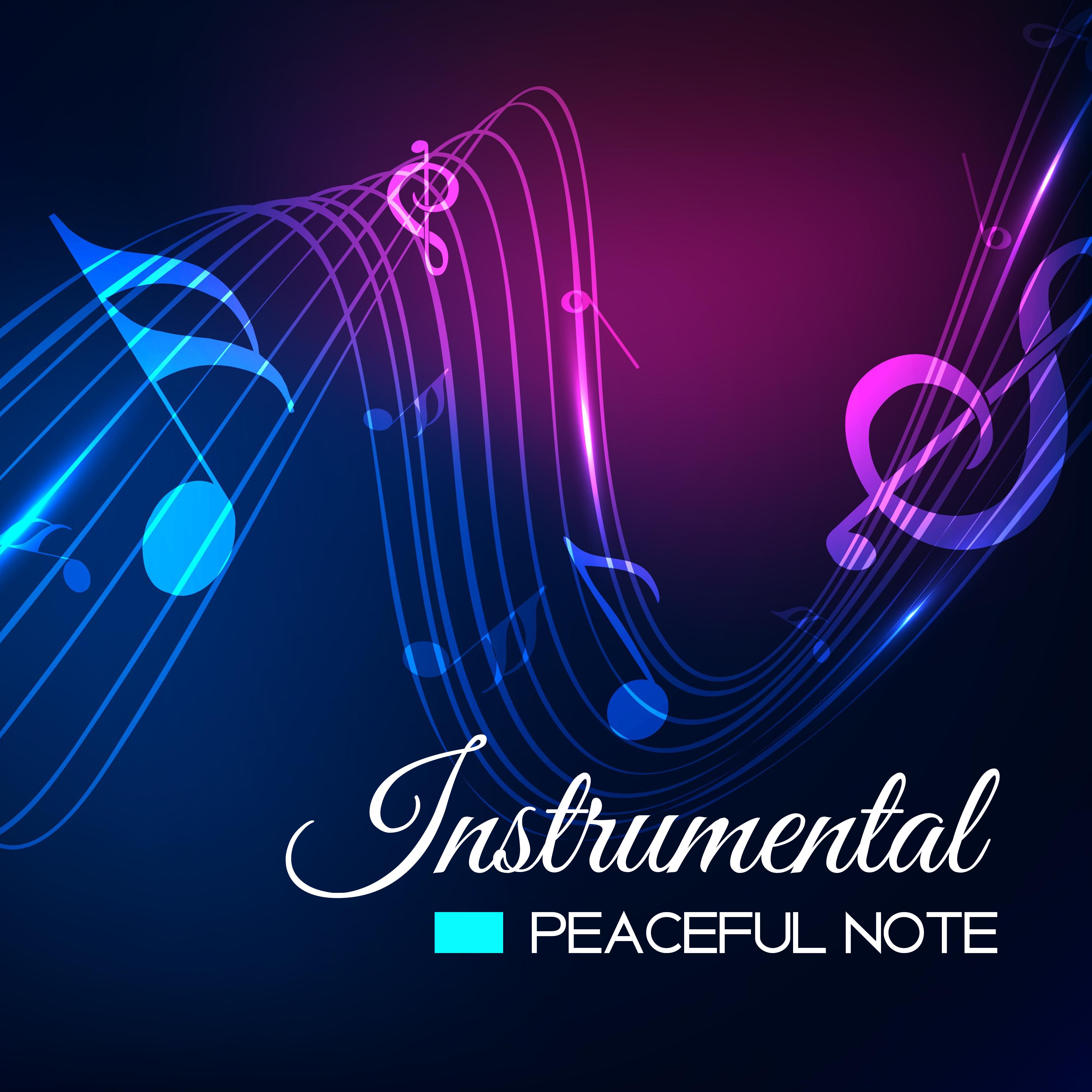 Instrumental Peaceful Note  Easy Listening, Stress Relief, Calm Down  Listen, Smooth Piano, Moonlight Jazz