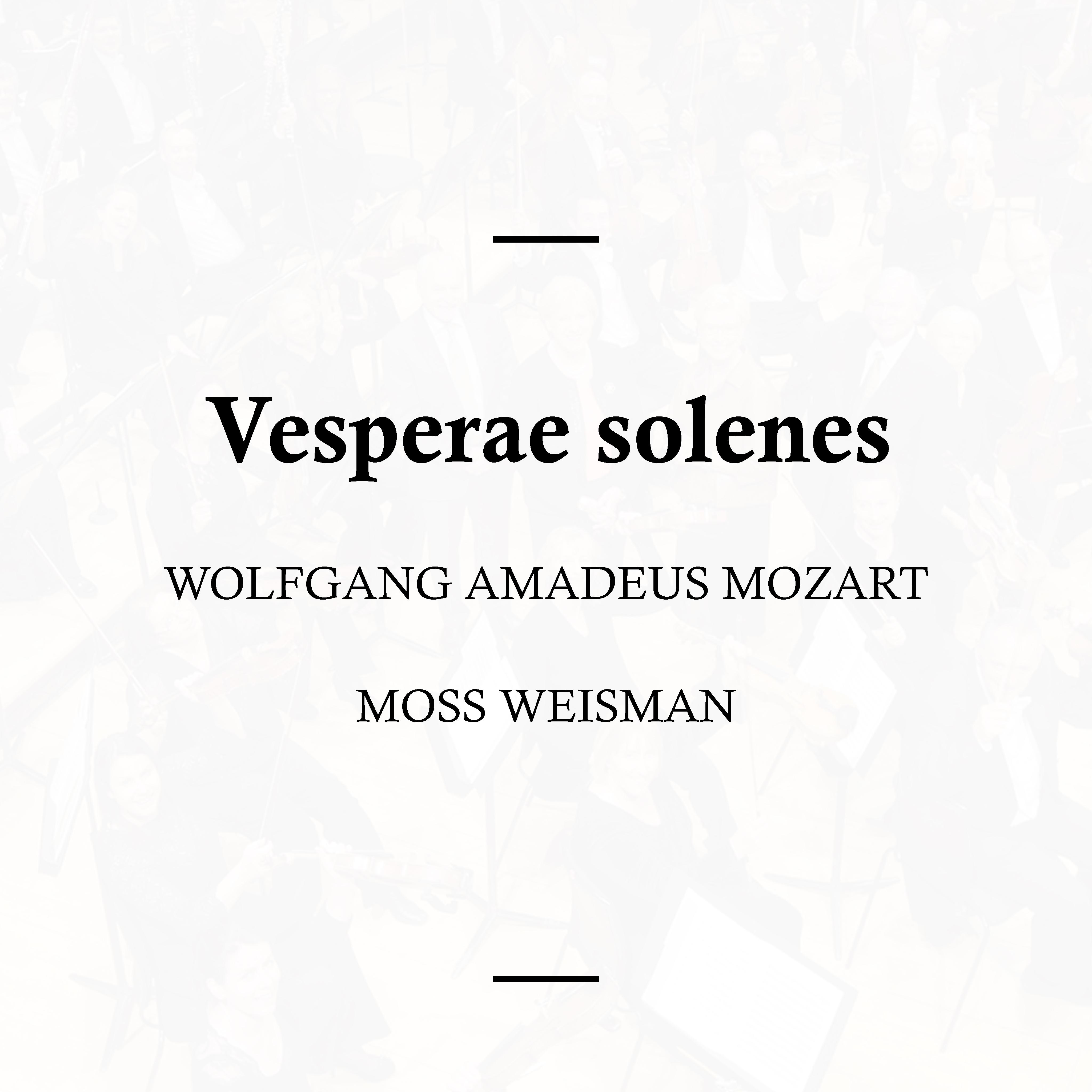 Mozart: Vesperae solenes