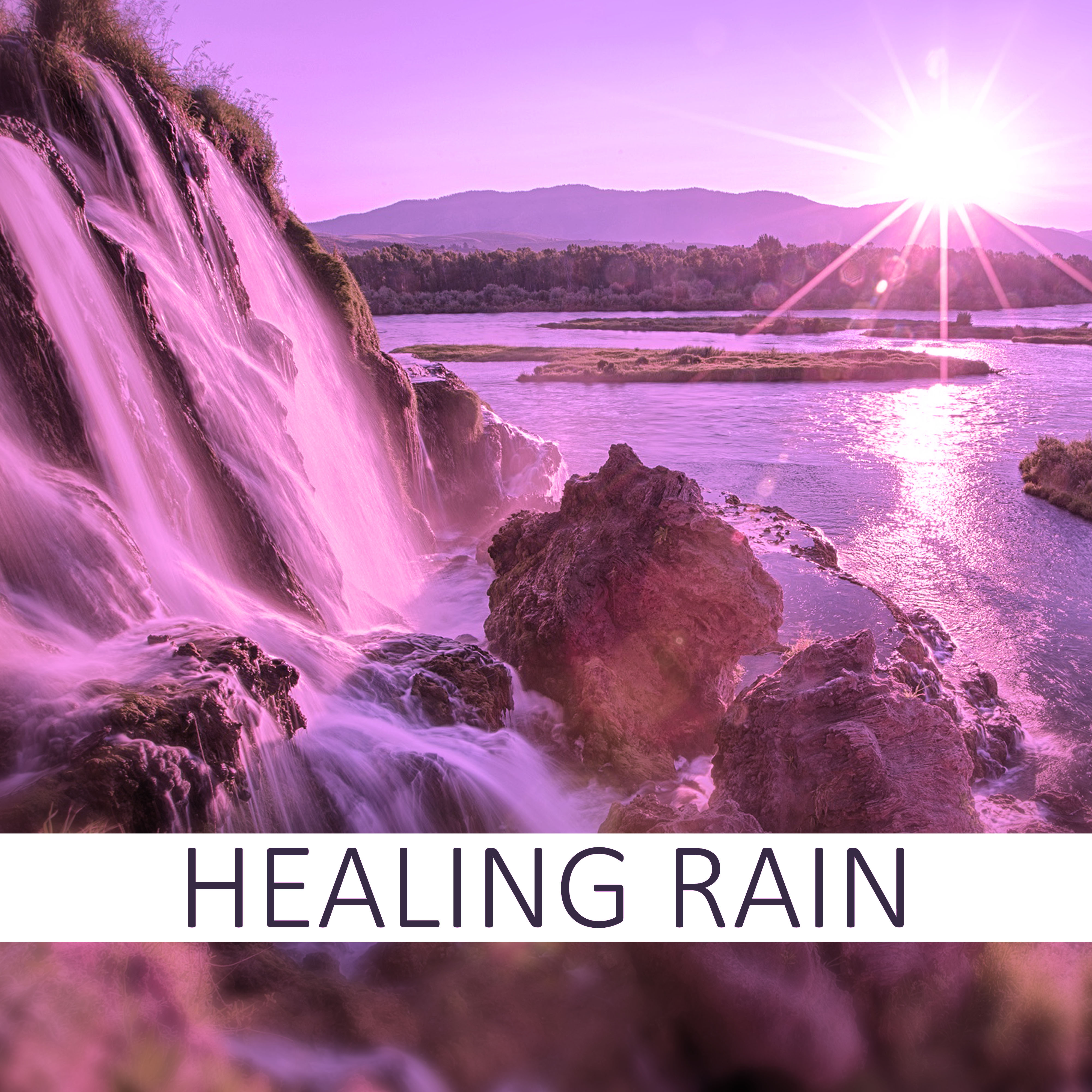 Healing Rain  Calming and Relaxing Music, In Harmony with Nature Sounds, Pacific Ocean Waves for Well Being