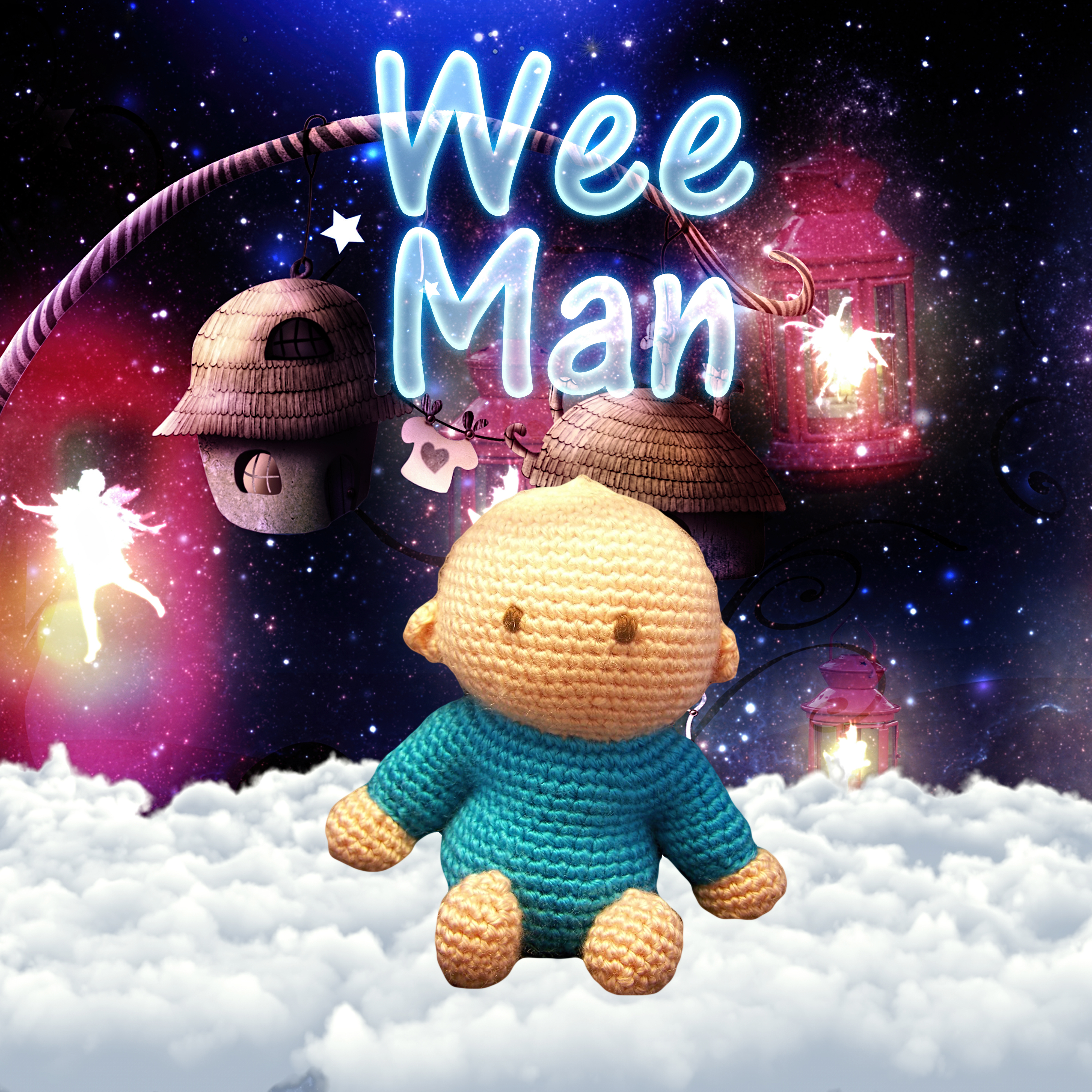 Wee Man - Music Helps Sleep, Wearing on Hands, Small Baby, Nice Smile, Tale for Goodnight, Sleep Time, Laying Child to Sleep