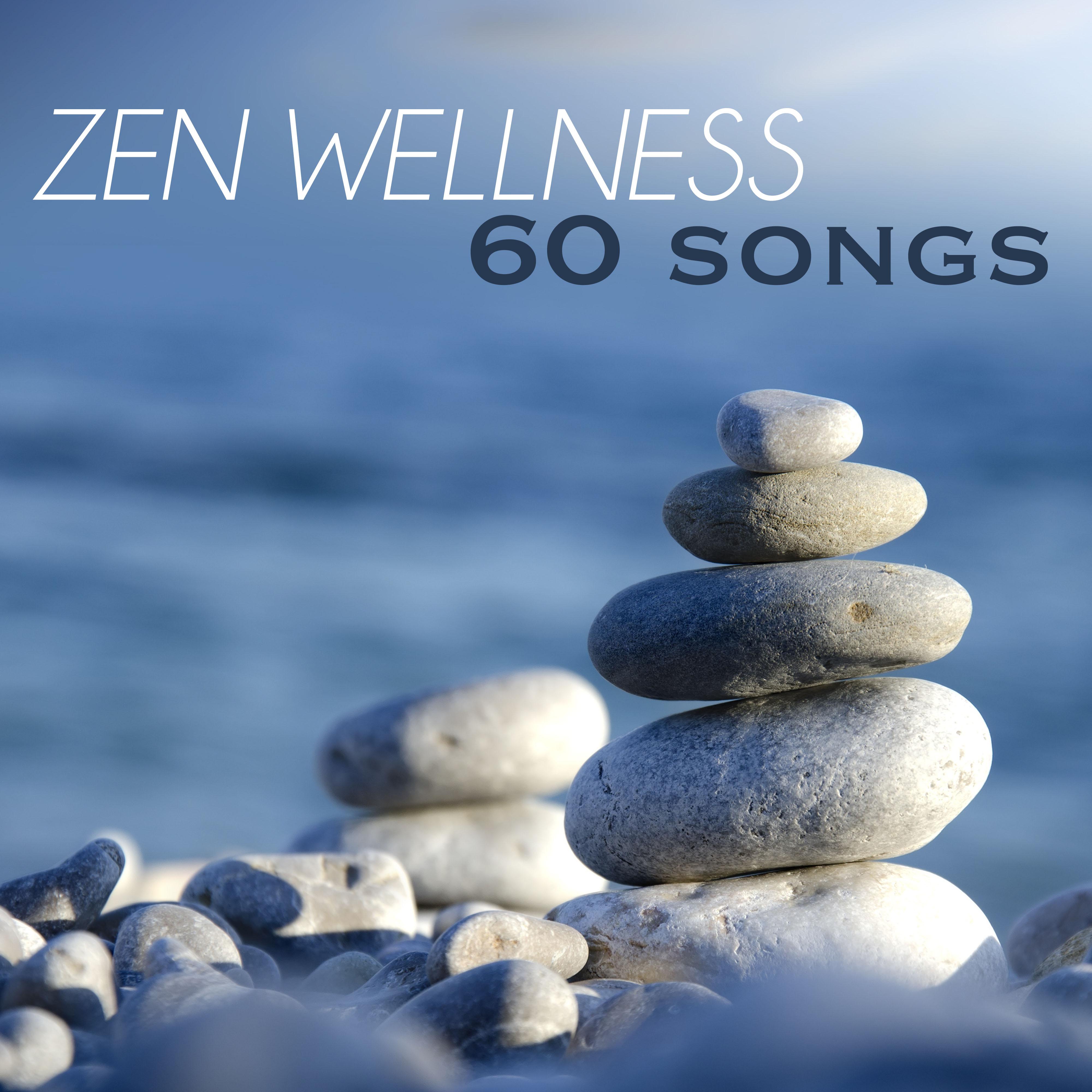 Wellness: 60 Zen Relaxing Nature Sounds Music for Pilates, Yoga, Reiki & Qi Gong, Flute & Piano Music for Peace and Calm