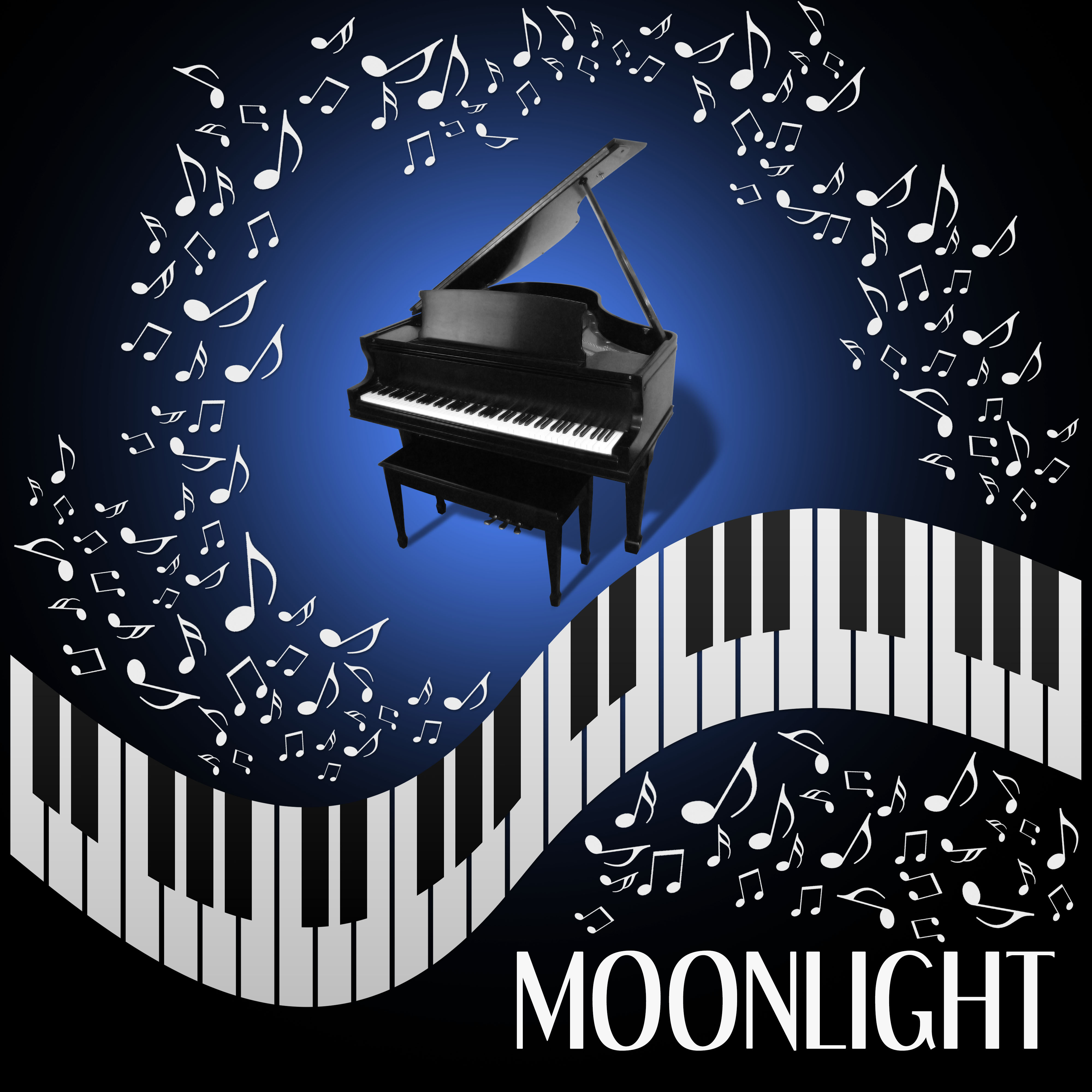 Moonlight  Soft Jazz, Beautiful Piano Jazz, Mellow Jazz, Restaurant  Cafe Bar