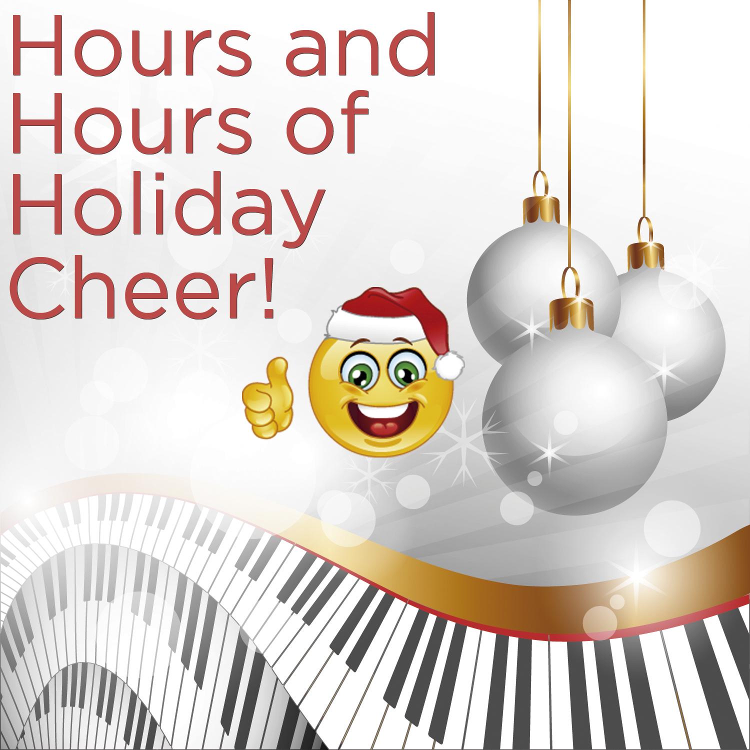 Hours and Hours of Holiday Cheer! 100 Christmas Piano Songs