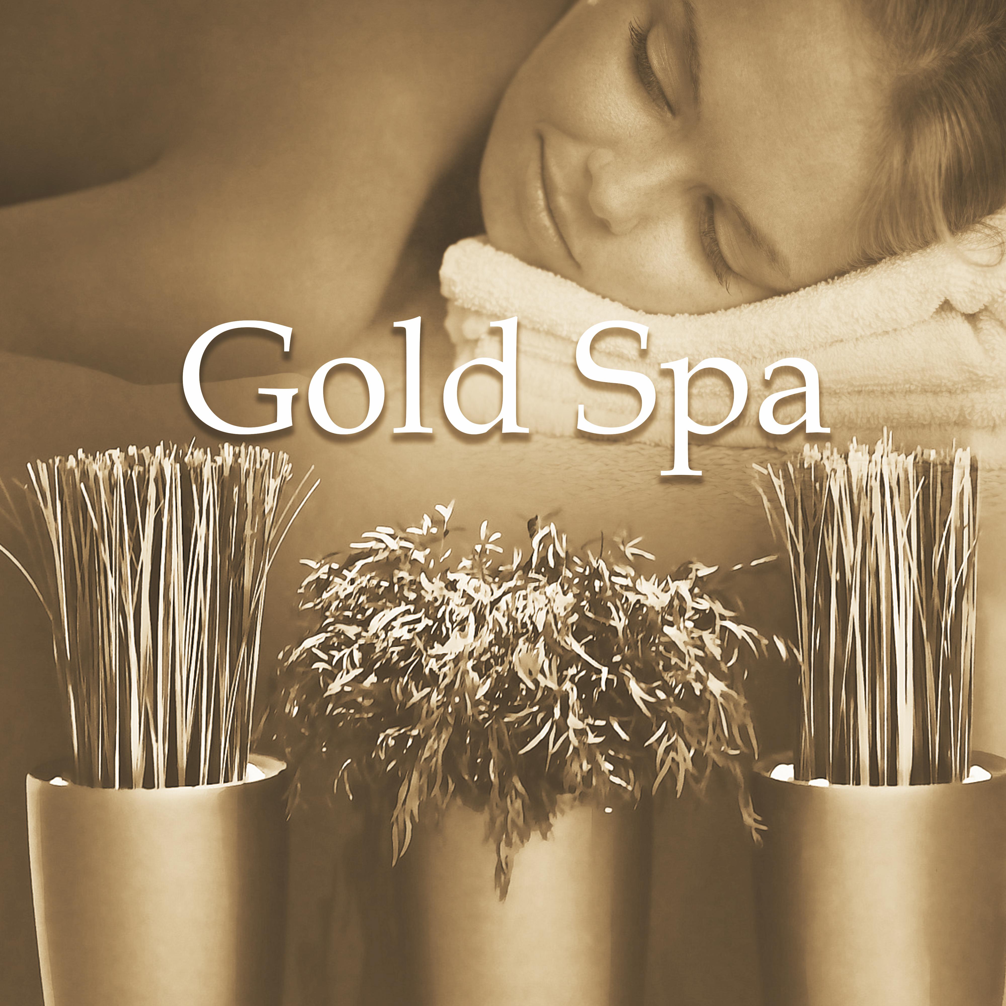 Gold Spa  Sounds of Sea, Soft Music for Relaxation, Stress Relief, Asian Music, Relaxing Therapy for Wellness, Nature Sounds, Zen, Deep Massage