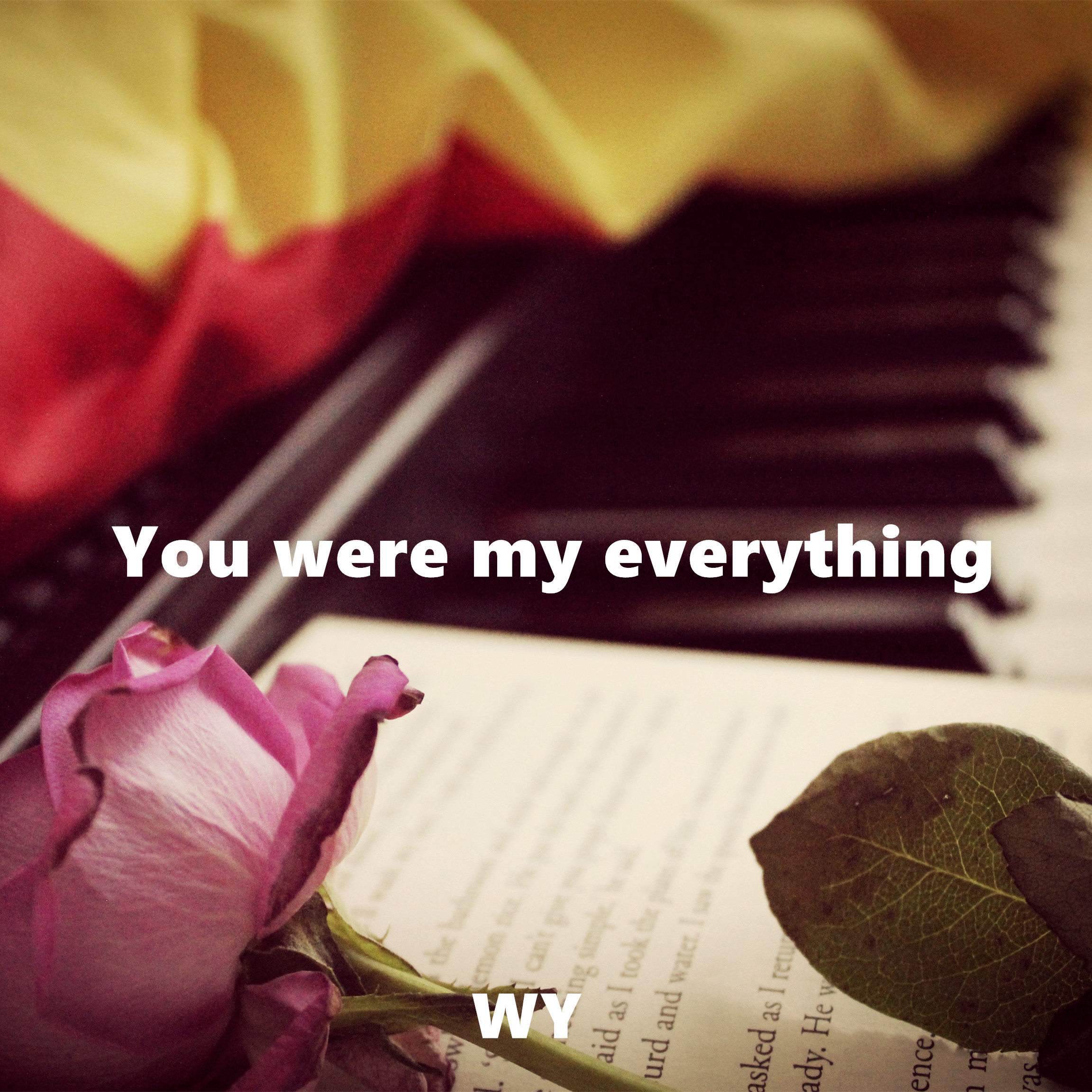 You  were  my  everything