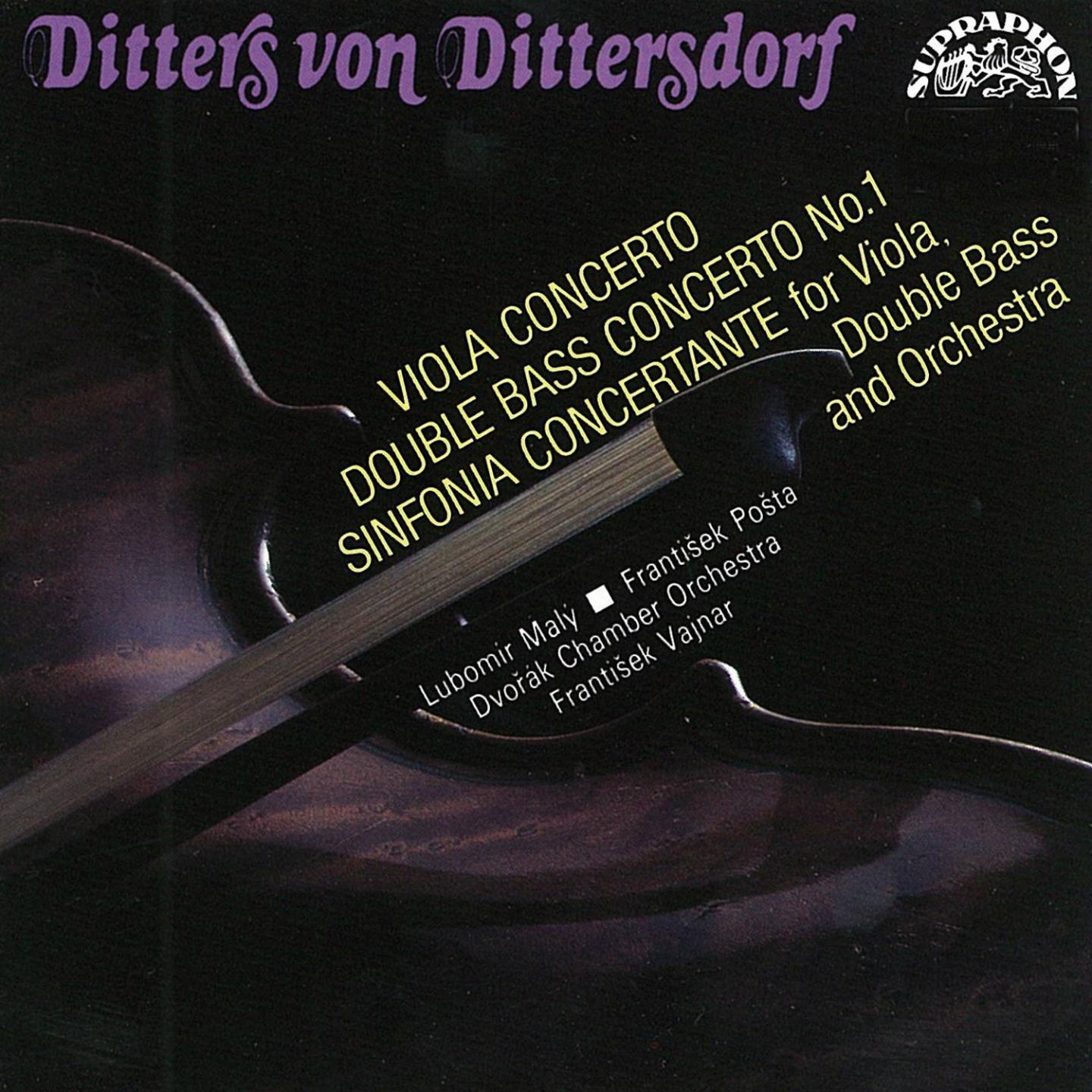 Sinfonia Concertante for Viola, Double Bass and Orchestra: IV. Allegro ma non troppo