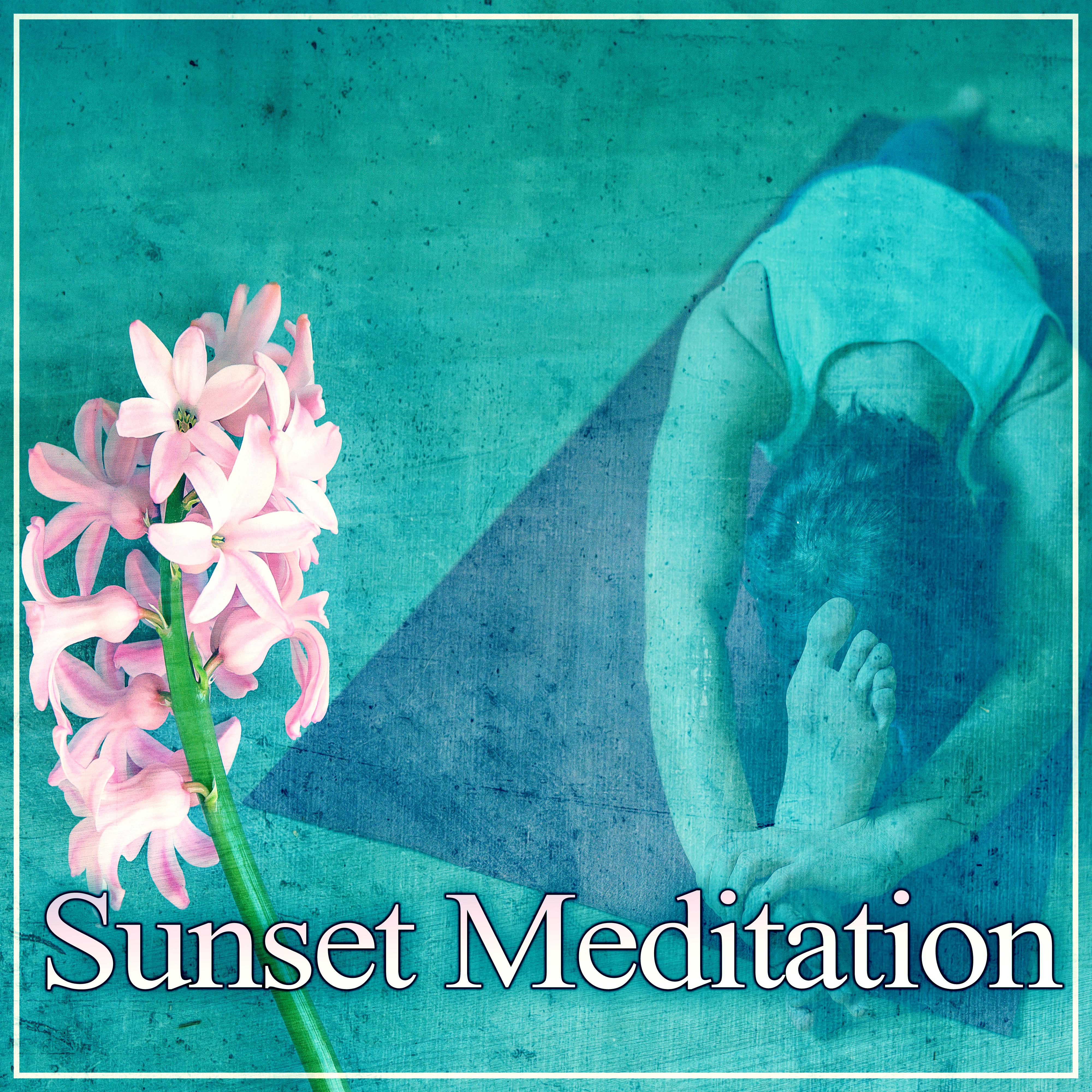 Sunset Meditation  Mindfulness Meditation for Better Concentration, Focus on Task, Deep Relax Music, Ocean Waves, Sun Salutation