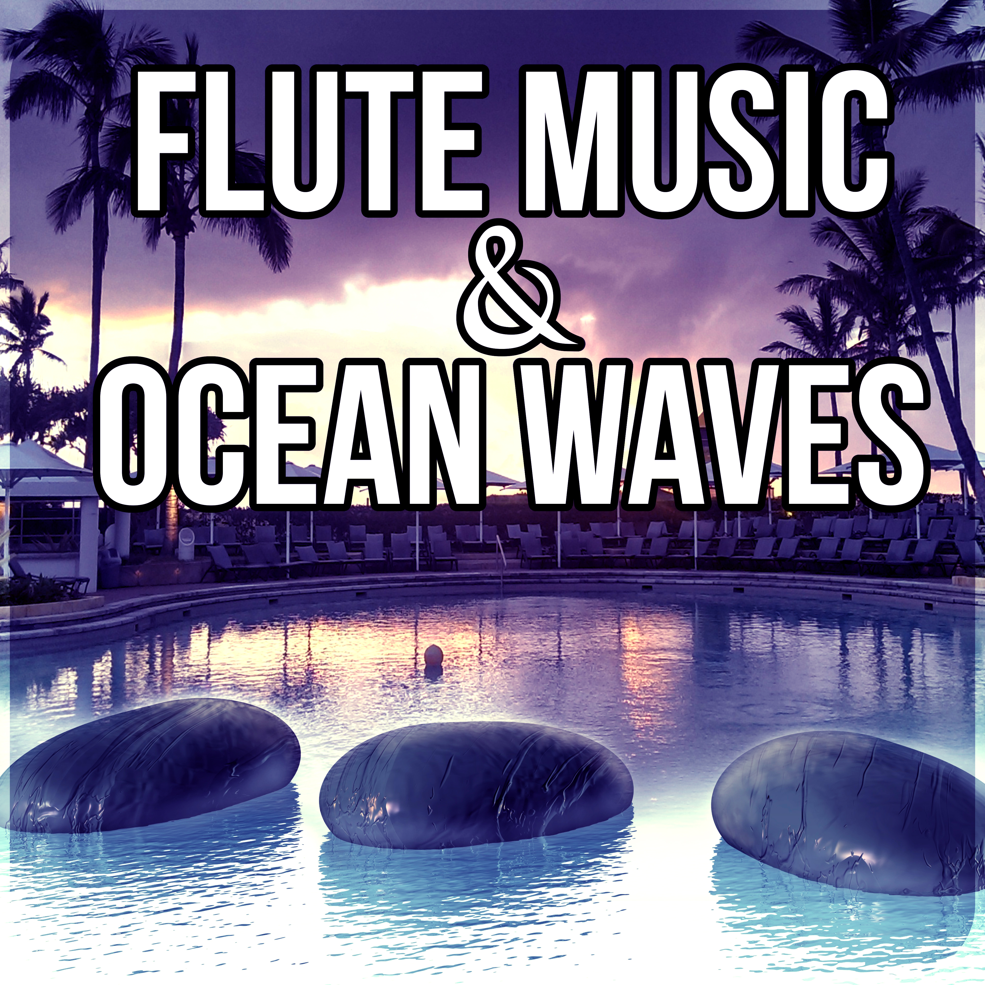 Flute Music & Ocean Waves - Serenity, Welness Nature Sounds, Music Therapy for the Heart, Sea Waves for Massage