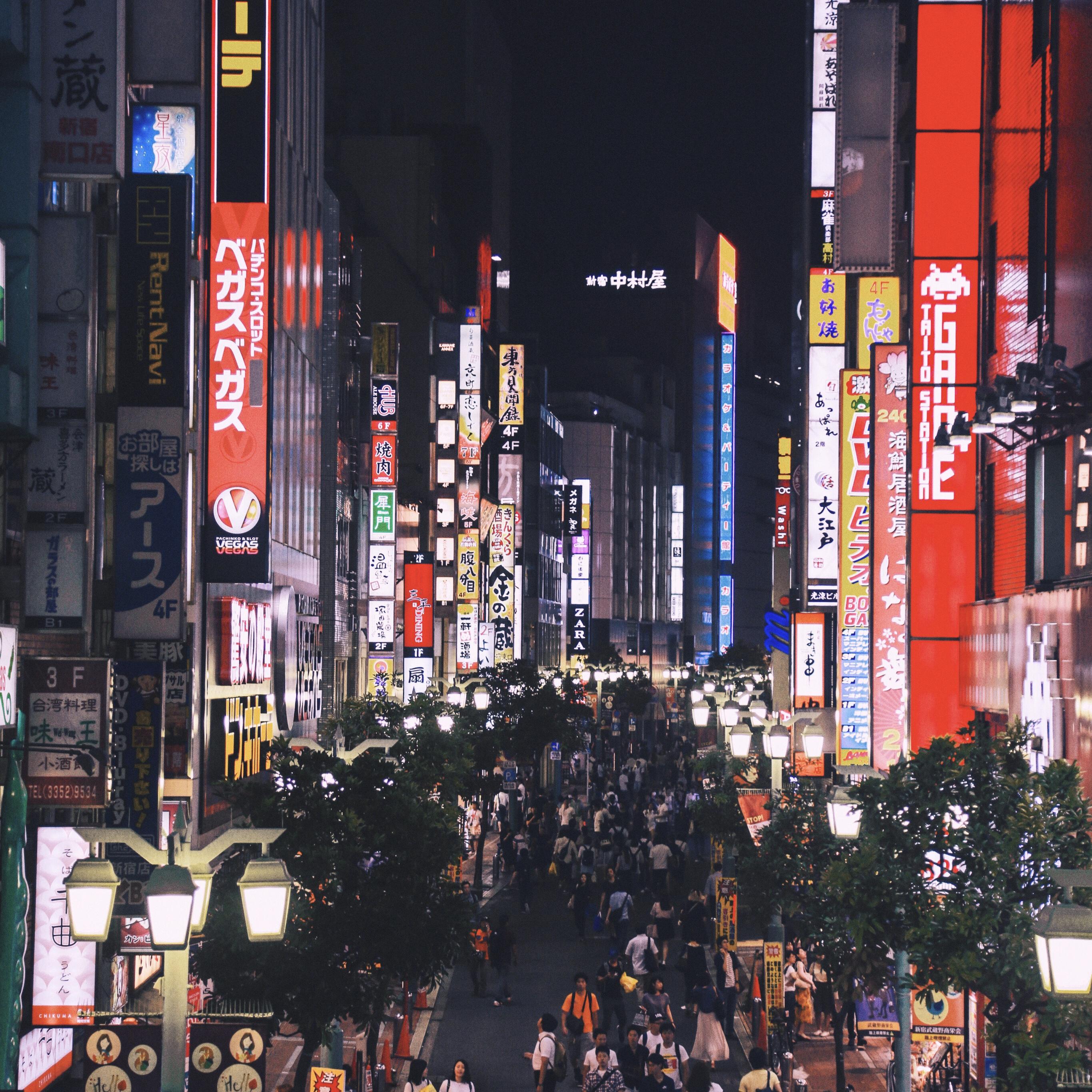 One night in Tokyo