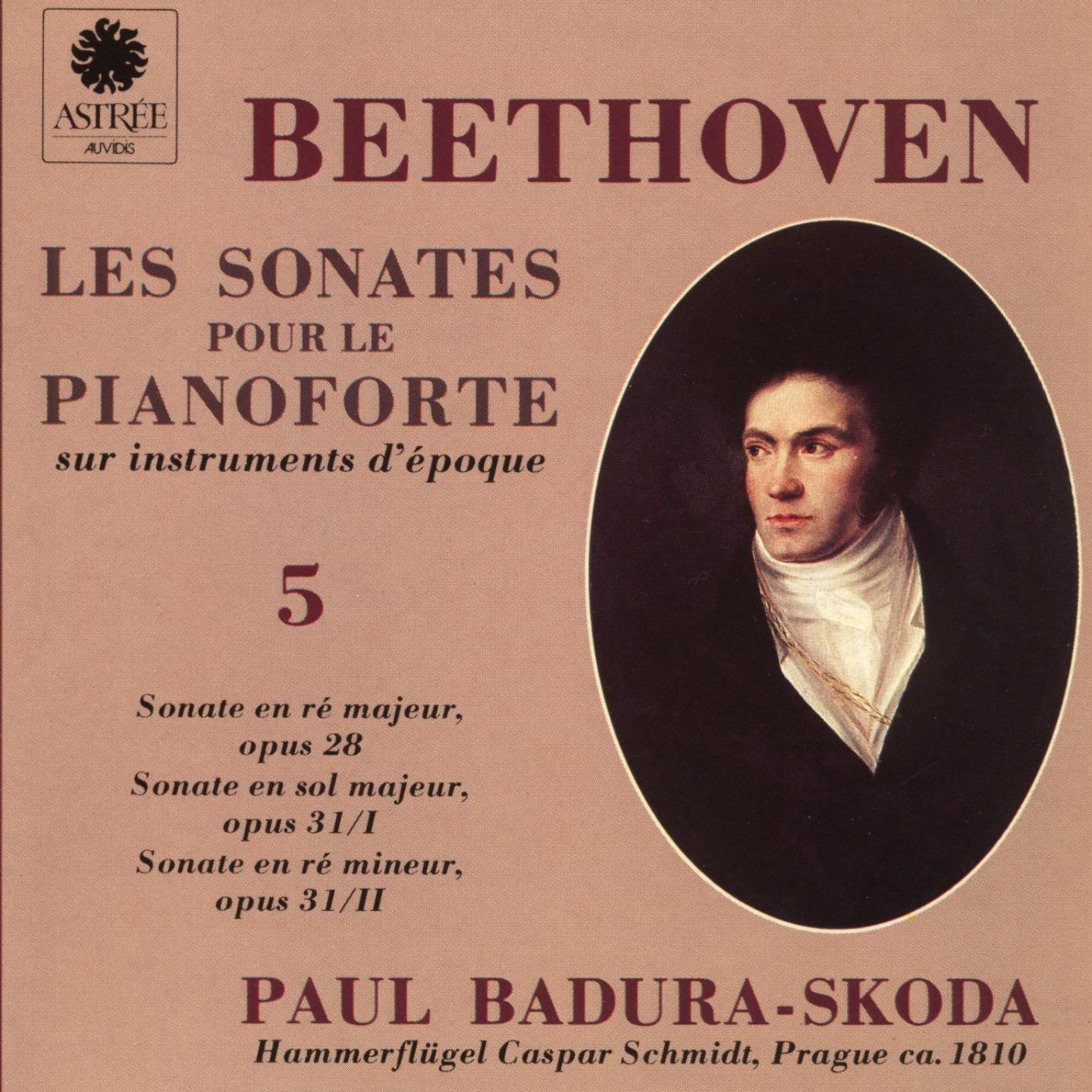 Beethoven: Les sonates pour le pianoforte sur instruments d'e poque, Vol. 5