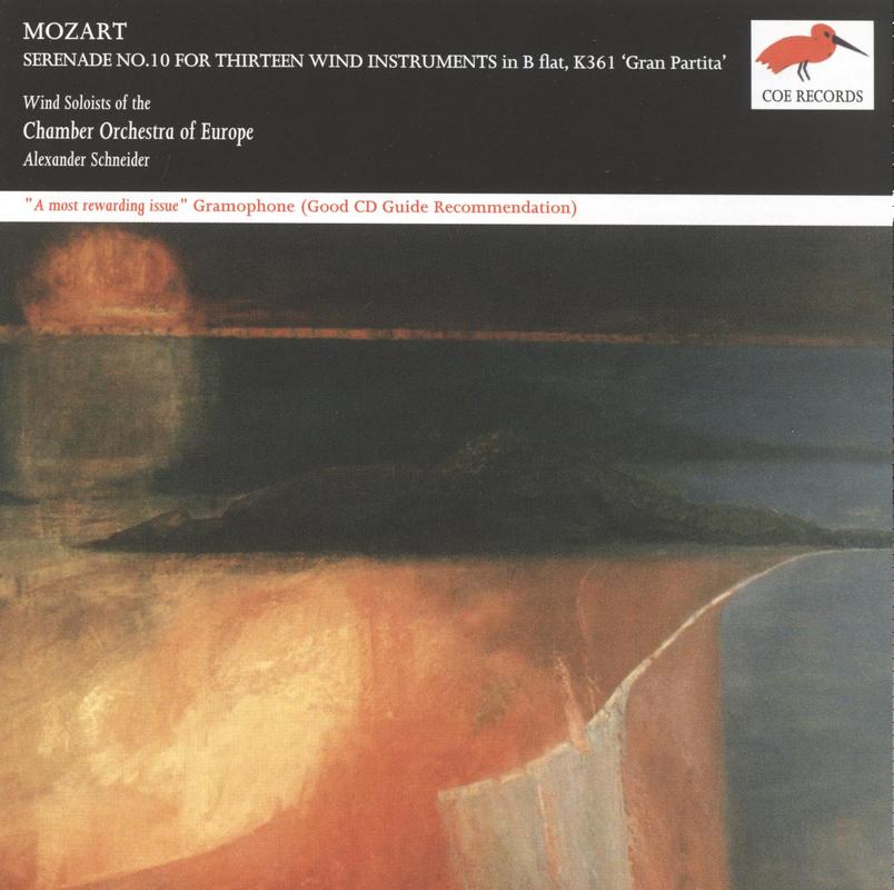 Mozart: Serenade in B flat, K361 "Gran partita" - 5. Romanze. Adagio