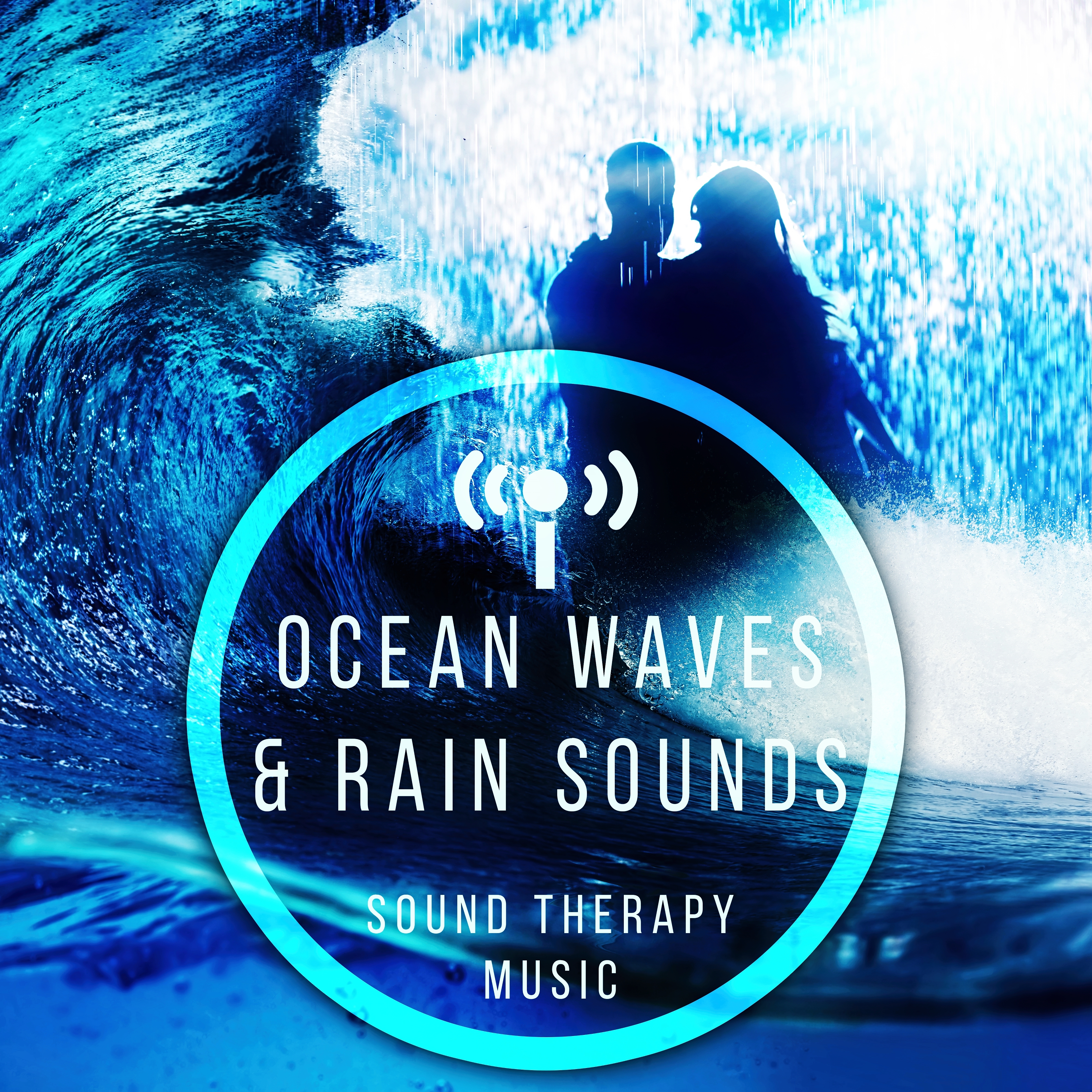 Ocean Waves & Rain Sounds - Sound Therapy Music for Relaxation Meditation with Sounds of Nature, Pacific Ocean Waves for Well Being and Healthy Lifestyle, Water & Rain Sounds, Massage & Spa Music