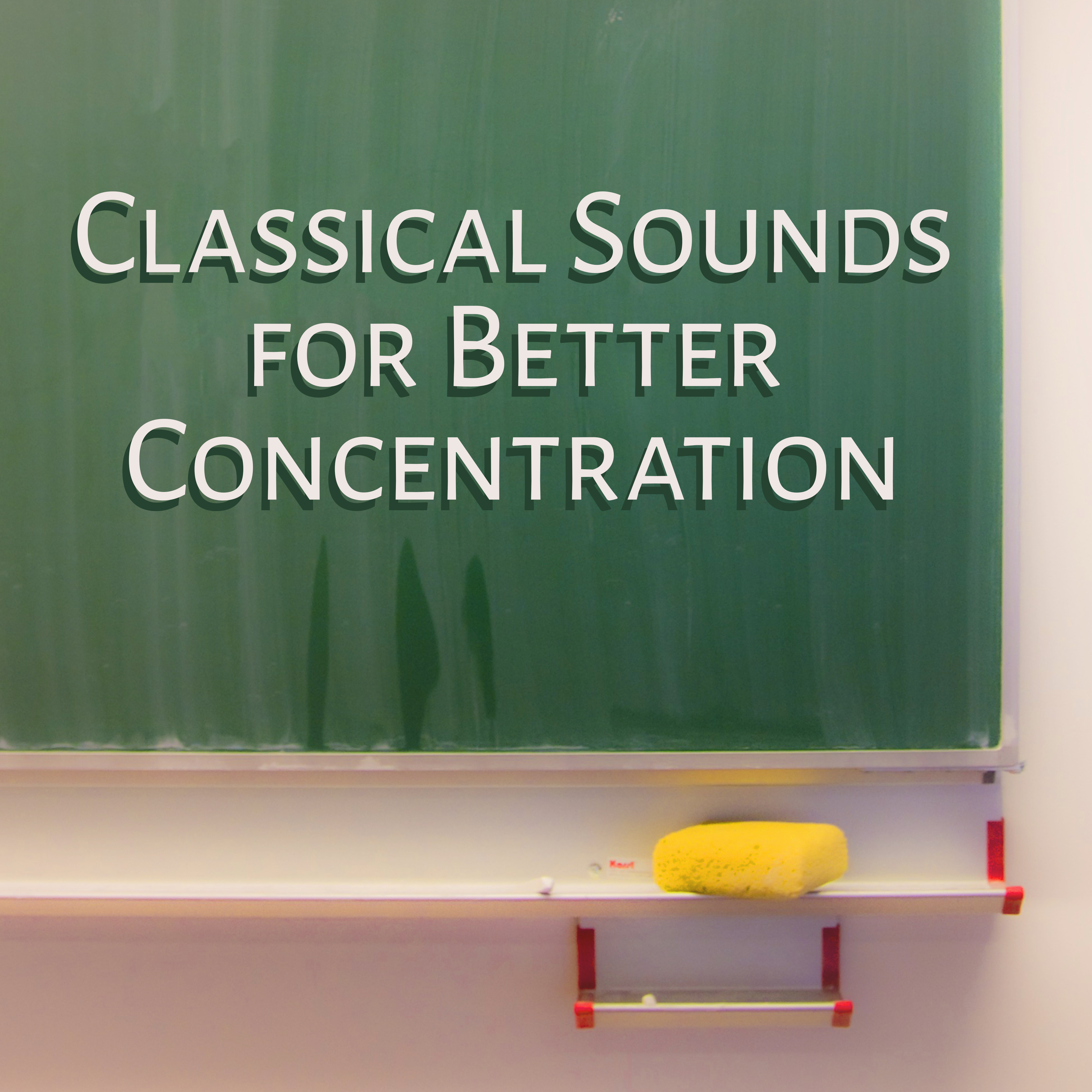 Classical Sounds for Better Concentration  Soothing Classics Music, Rest with Beautiful Melodies, Sounds to Focus, Study Time