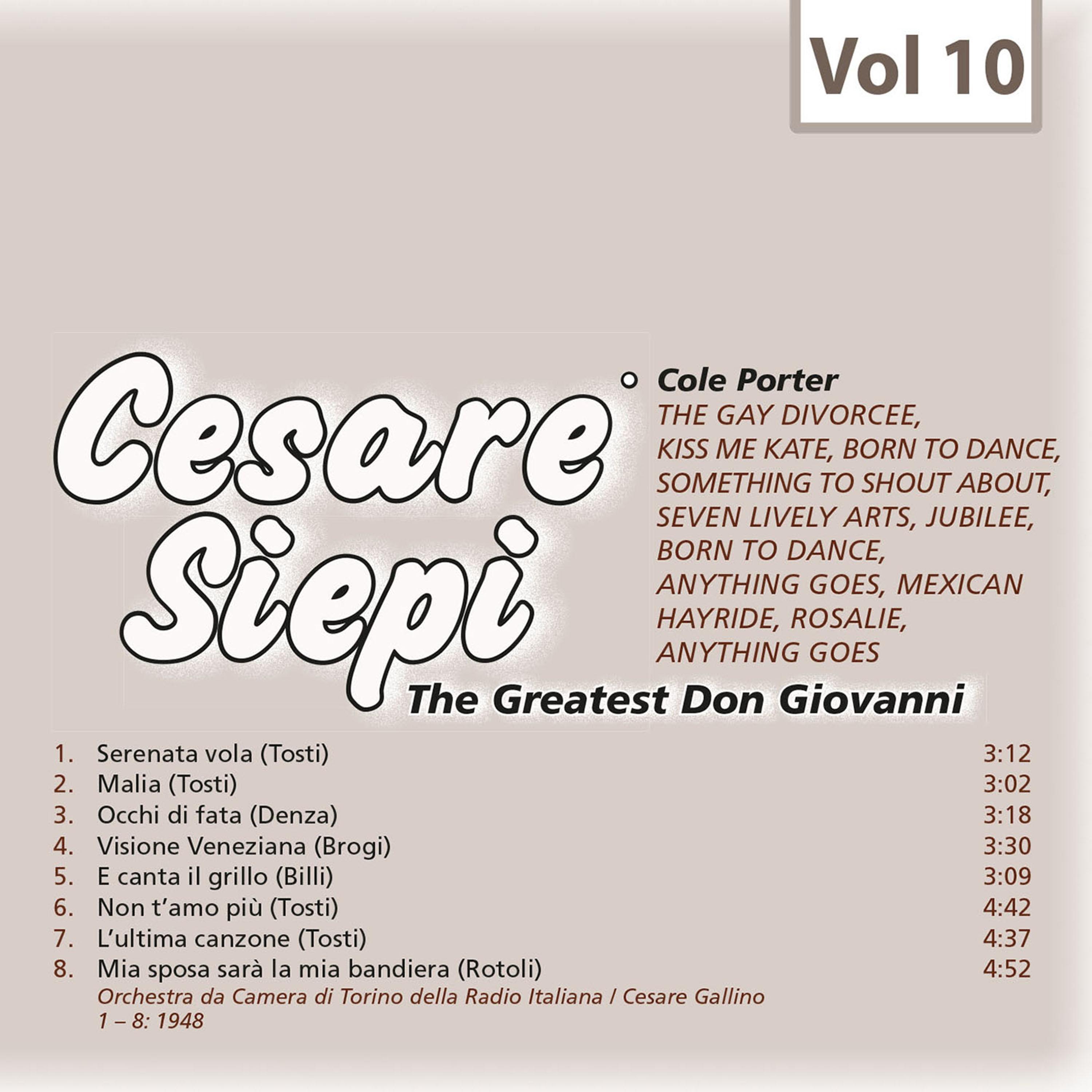 Cesare Siepi - The Greatest Don Giovanni, Vol. 10