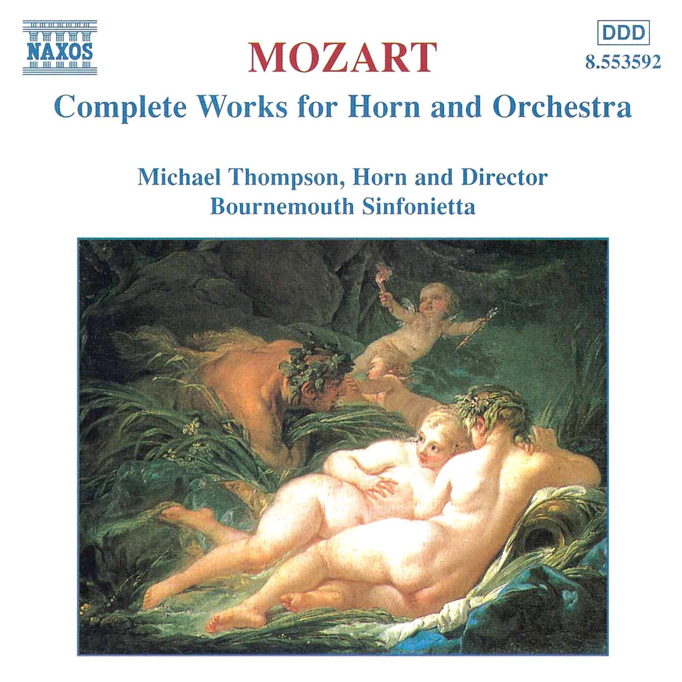 MOZART: Works for Horn and Orchestra (Complete)