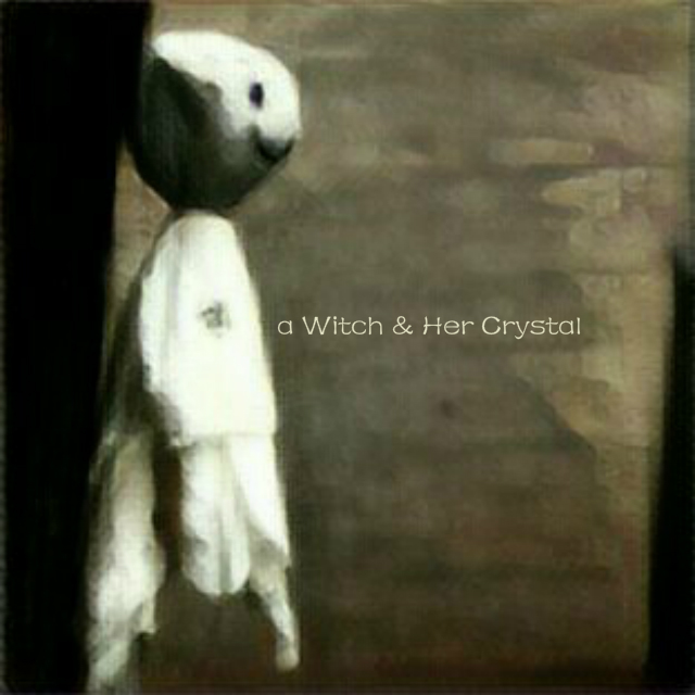 a  Witch   Her  Crystal