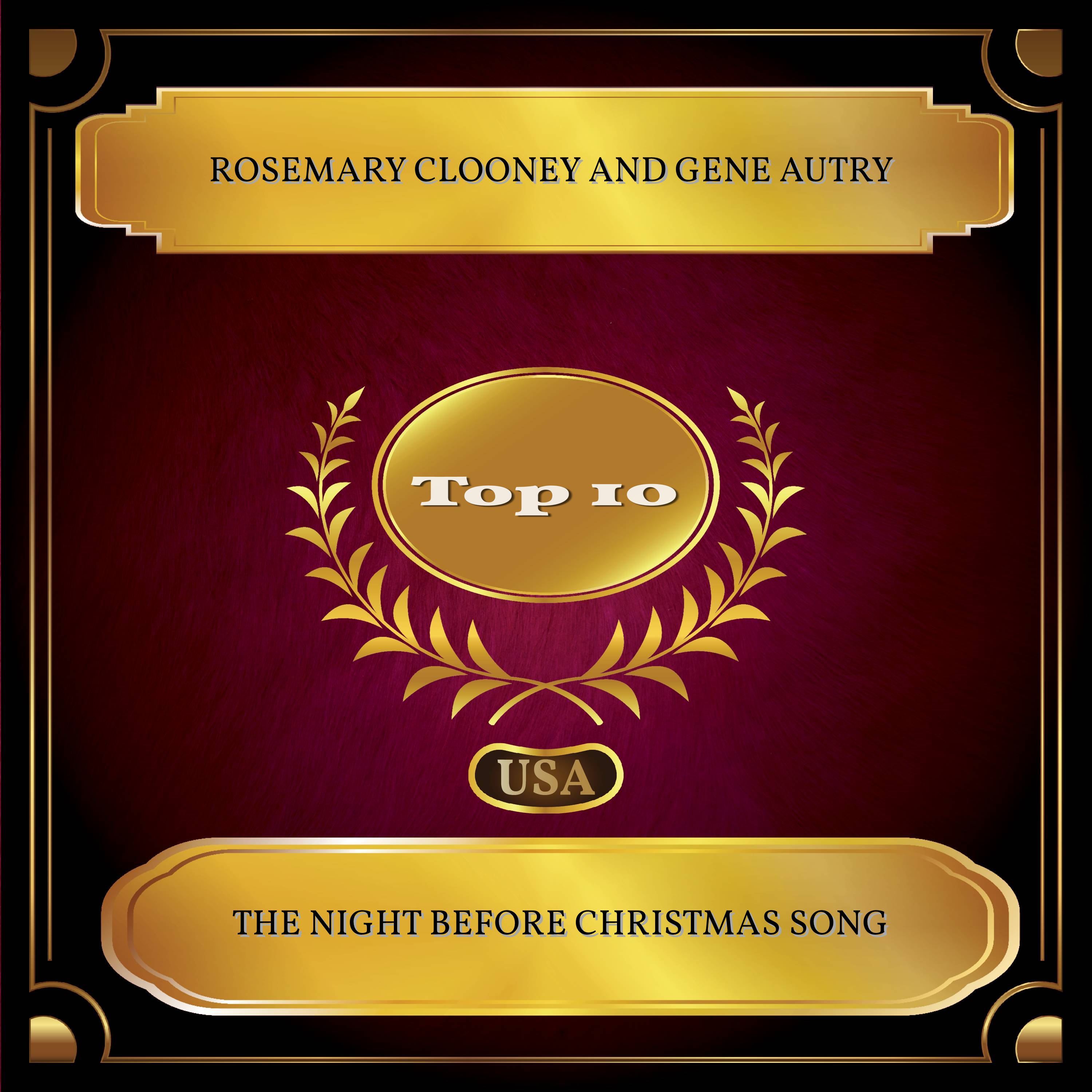 The Night Before Christmas Song (Billboard Hot 100 - No. 09)