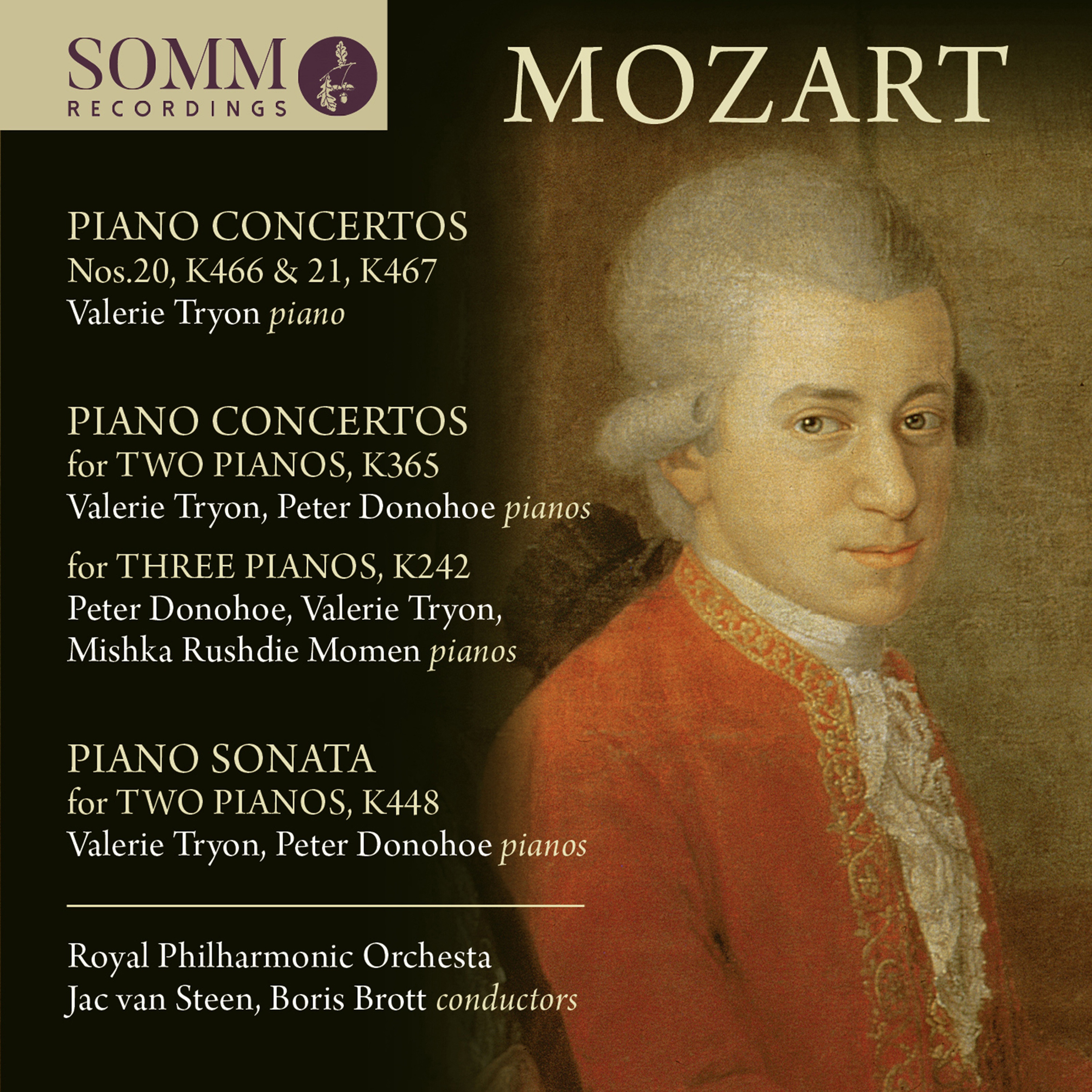 Mozart: Piano Concertos, K. 242, 365, 466 & 467