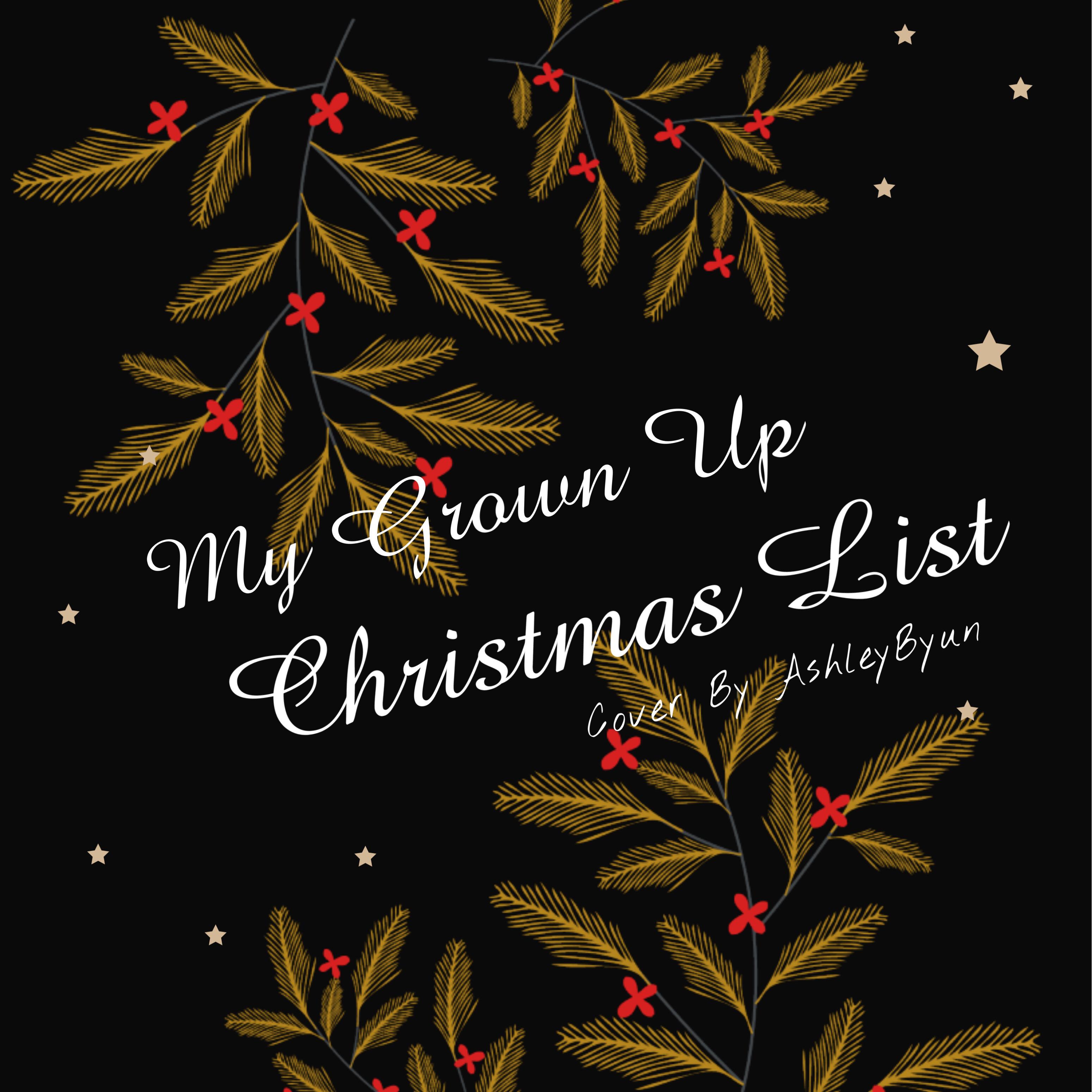 My Grown Up Christmas List