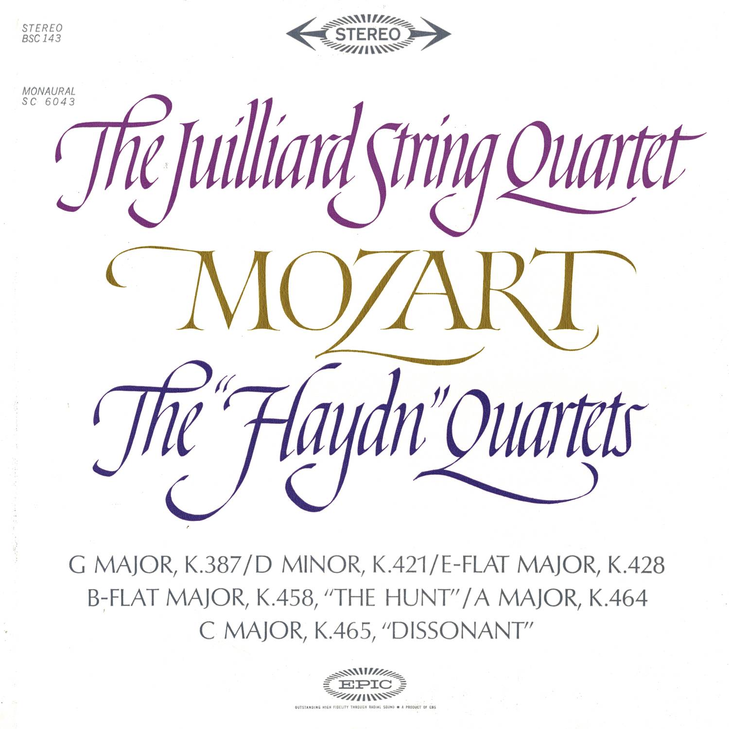 Mozart: The Haydn Quartets