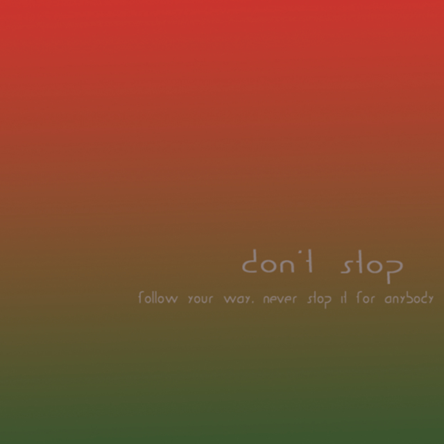 Don't Stop