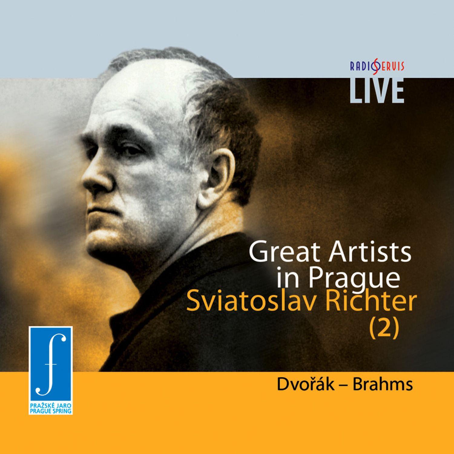Great Artists  Live in Prague  Sviatoslav Richter  piano  Dvoa k  Brahms
