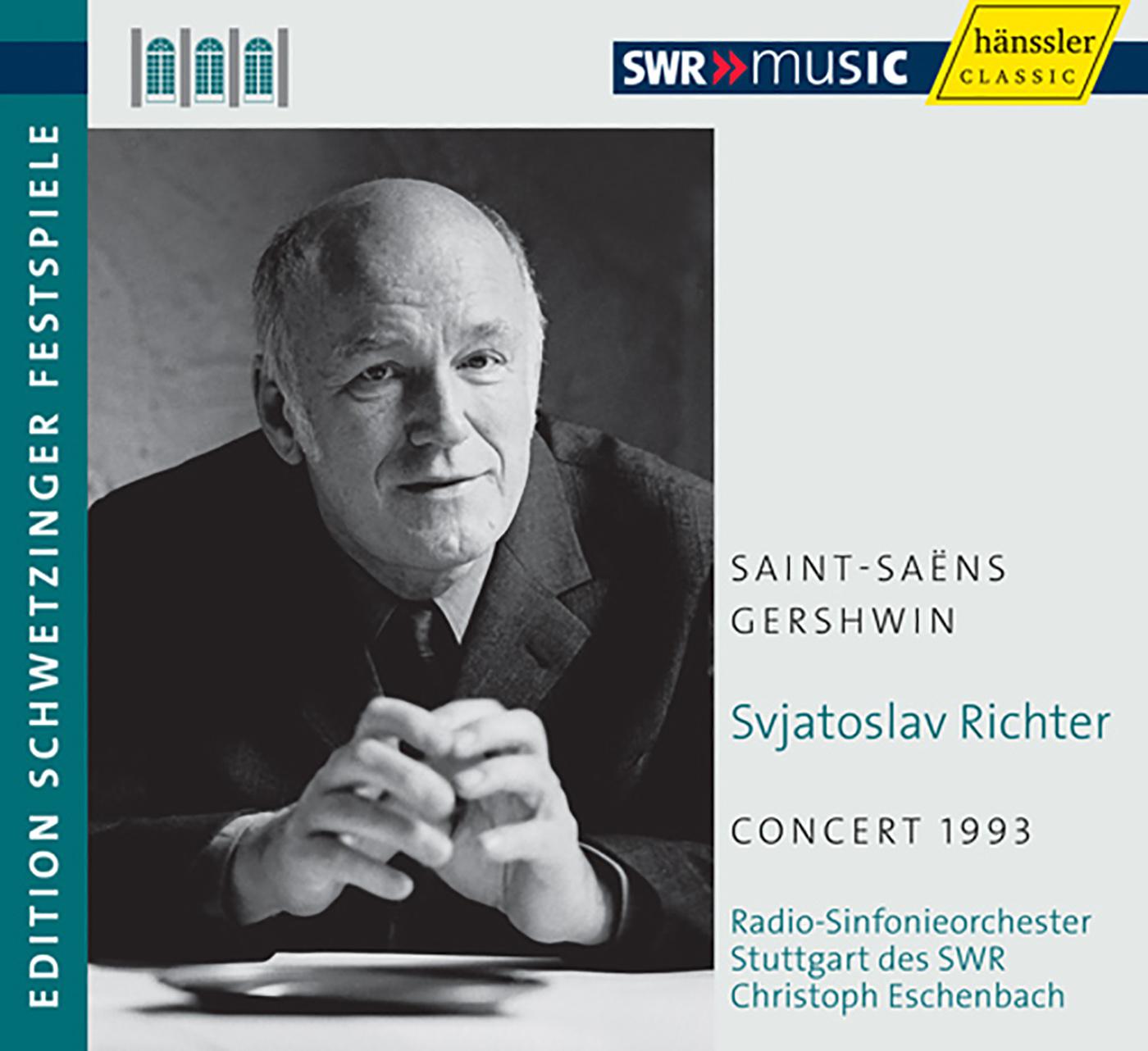 SAINT-SAENS, C.: Piano Concerto No. 5 / GERSHWIN, G.: Piano Concerto (Richter, Stuttgart Radio Symphony, Eschenbach) (Schwetzinger Festspiele, 1993)