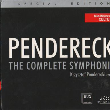 Krzysztof Penderecki: Symphony No. 8 " Lieder der Verg nglichkeit"  I Nachts
