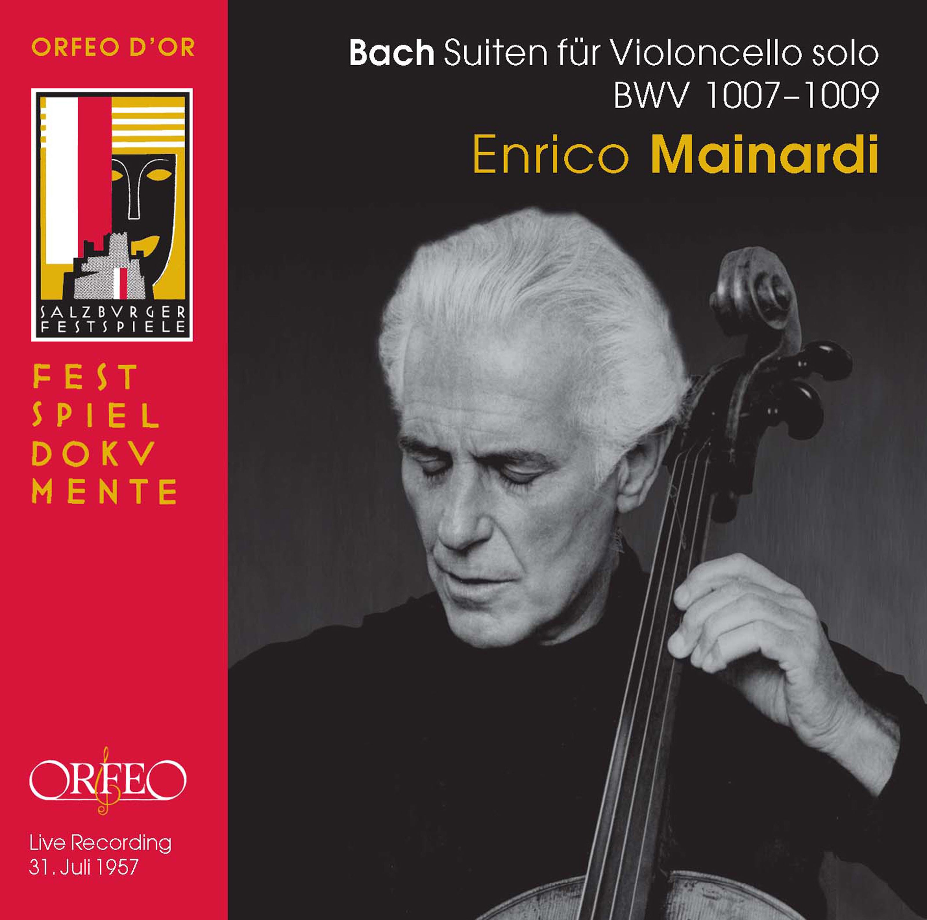 Bach Solo Cello Suites, BWVV 1007-1009 (Live)