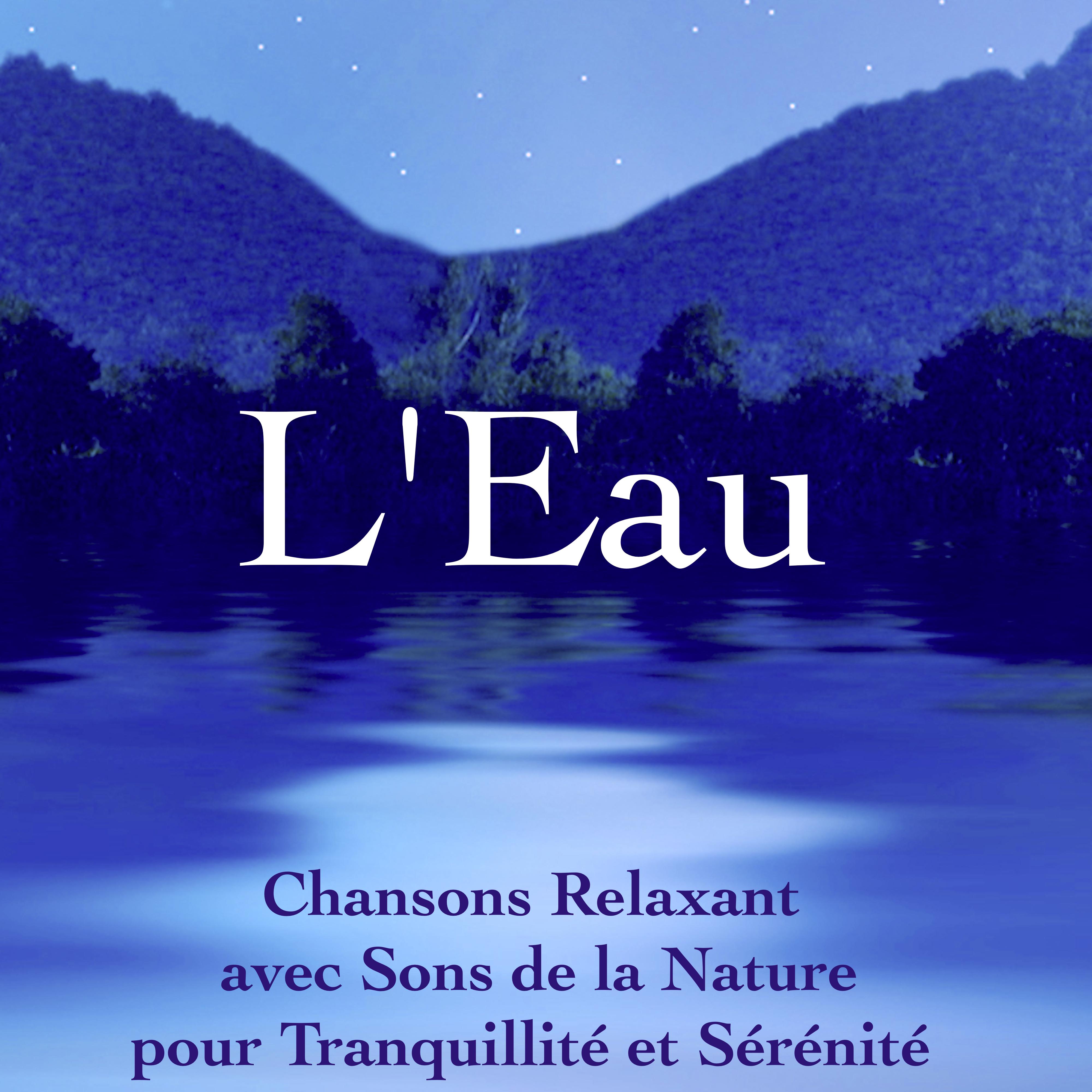 L' Eau: Chansons Relaxant avec Sons de la Nature pour Tranquillite et Se re nite, Musique Zen pour Me ditation et De tente