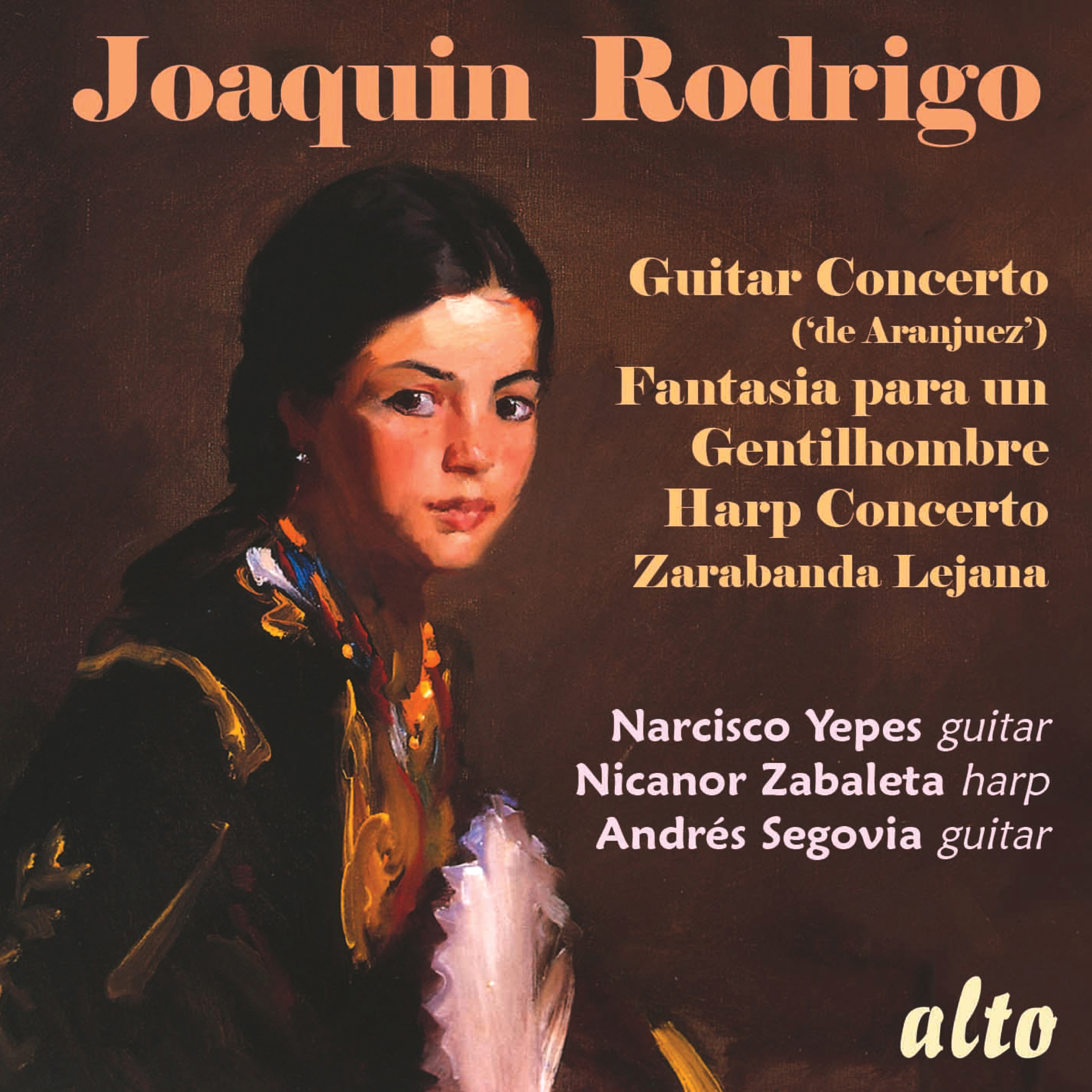 Rodrigo: Concierto de Aranjuez, Fantasi a para un gentilhombre  Harp Concerto