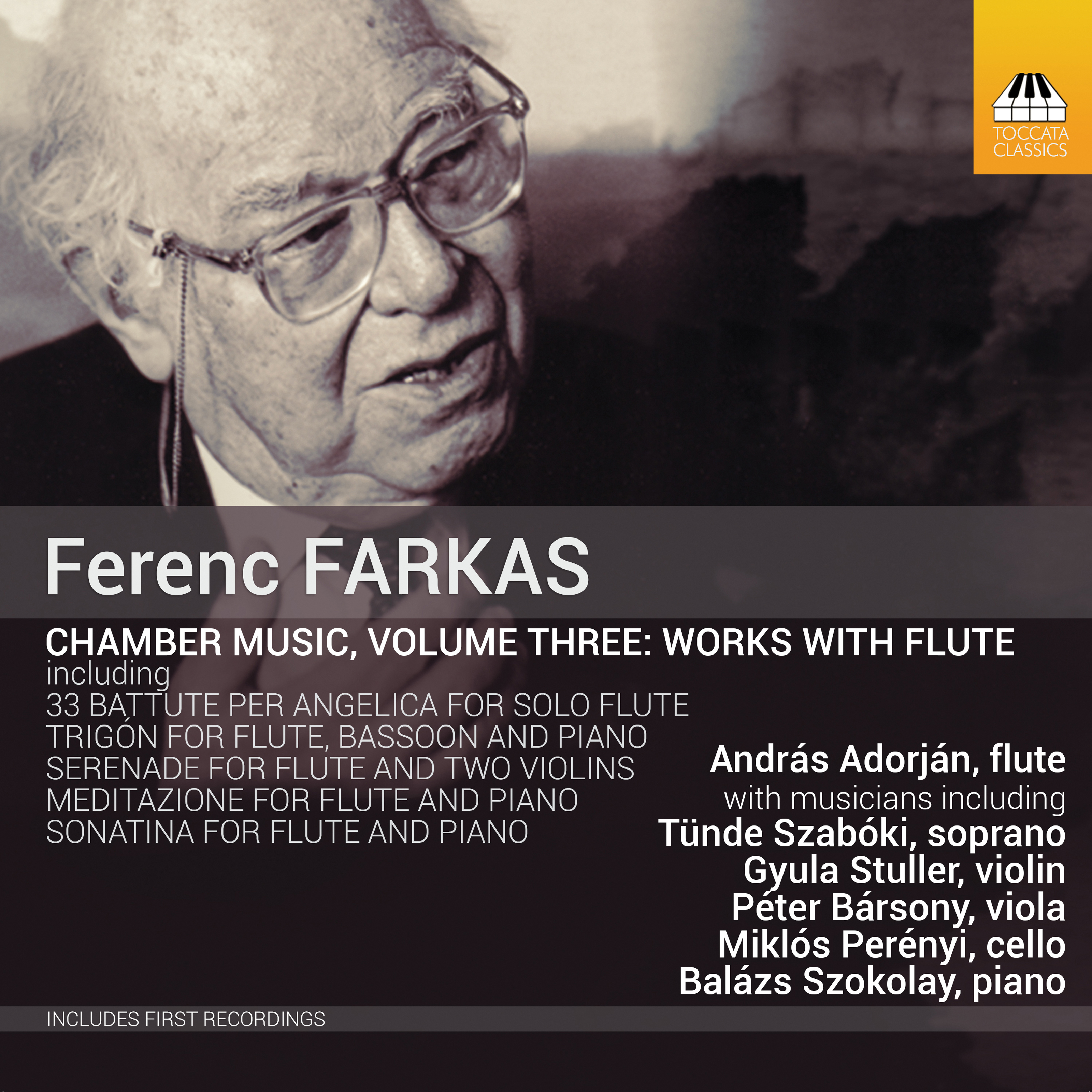 Farkas: Chamber Music, Vol. 3  Works with Flute