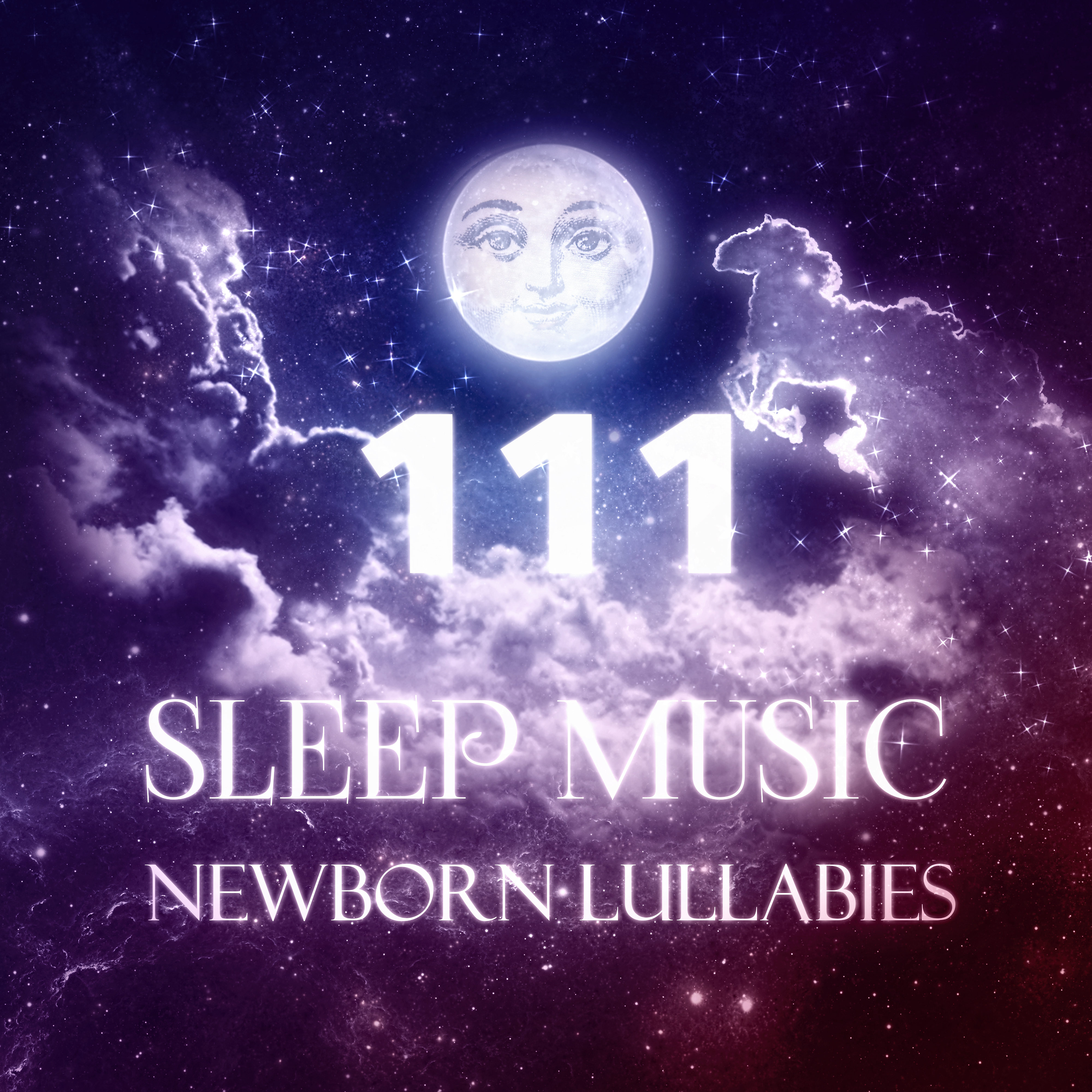 111 Sleep Music: Newborn Lullabies for Goodnight, Relaxation Music to Reduce Stress Level, Natural White Noise for Deep Sleep, Peaceful Piano Songs & Meditation