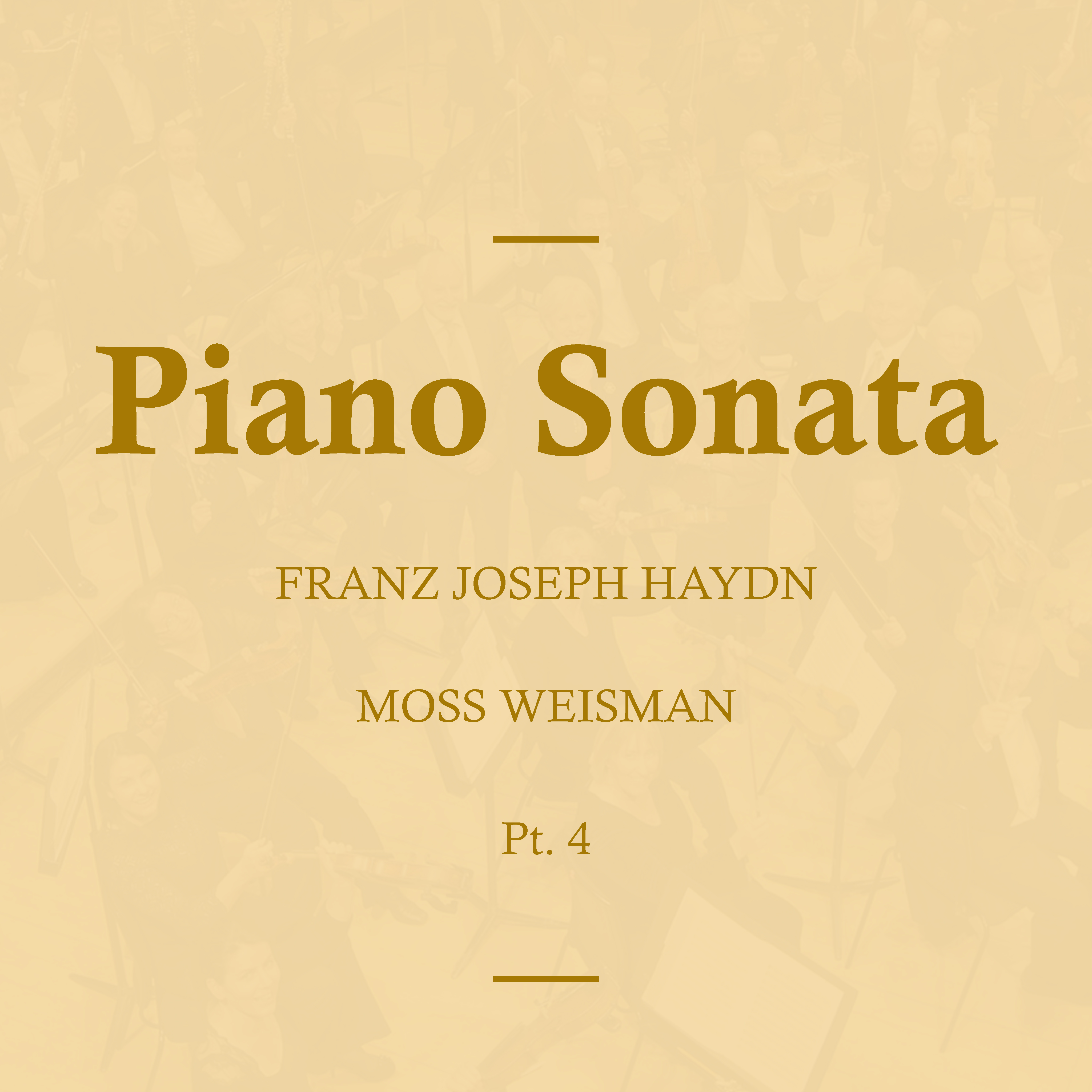 Piano Sonata in E, Hob.XVI:31: I. Moderato