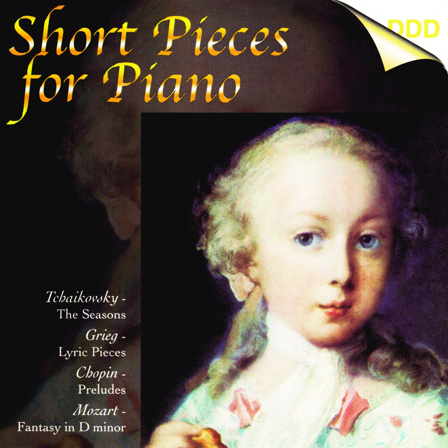 Tchaikovsky, Grieg, Chopin, Mozart, Schumann, Schubert, Skriabin & Rameau: Short Pieces for Piano