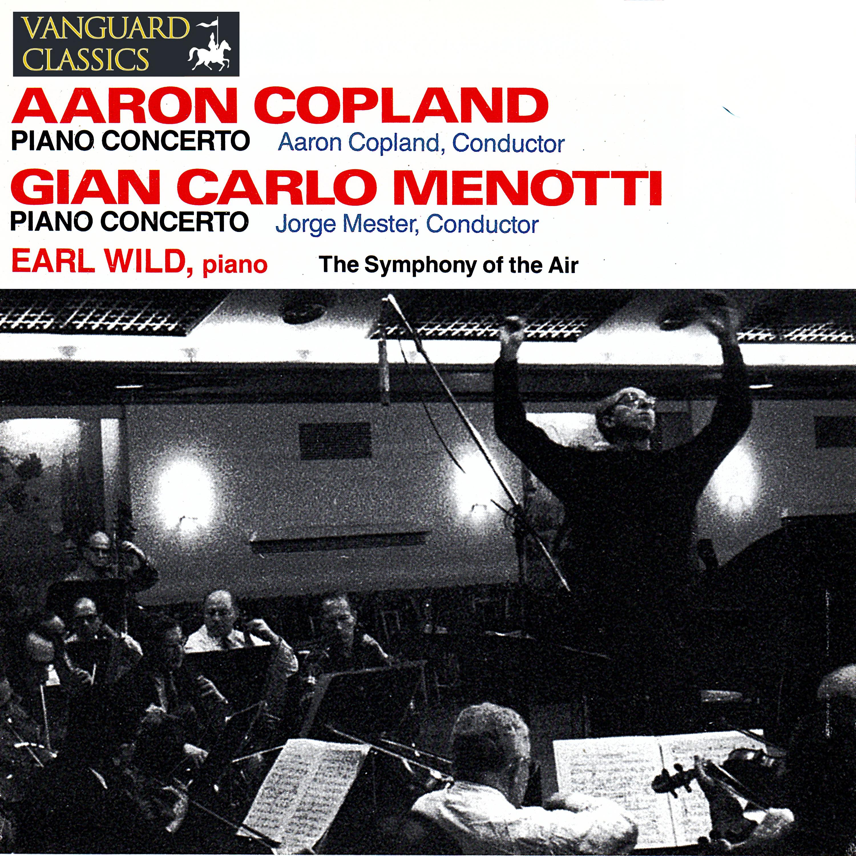 Copland & Menotti: Piano Concertos