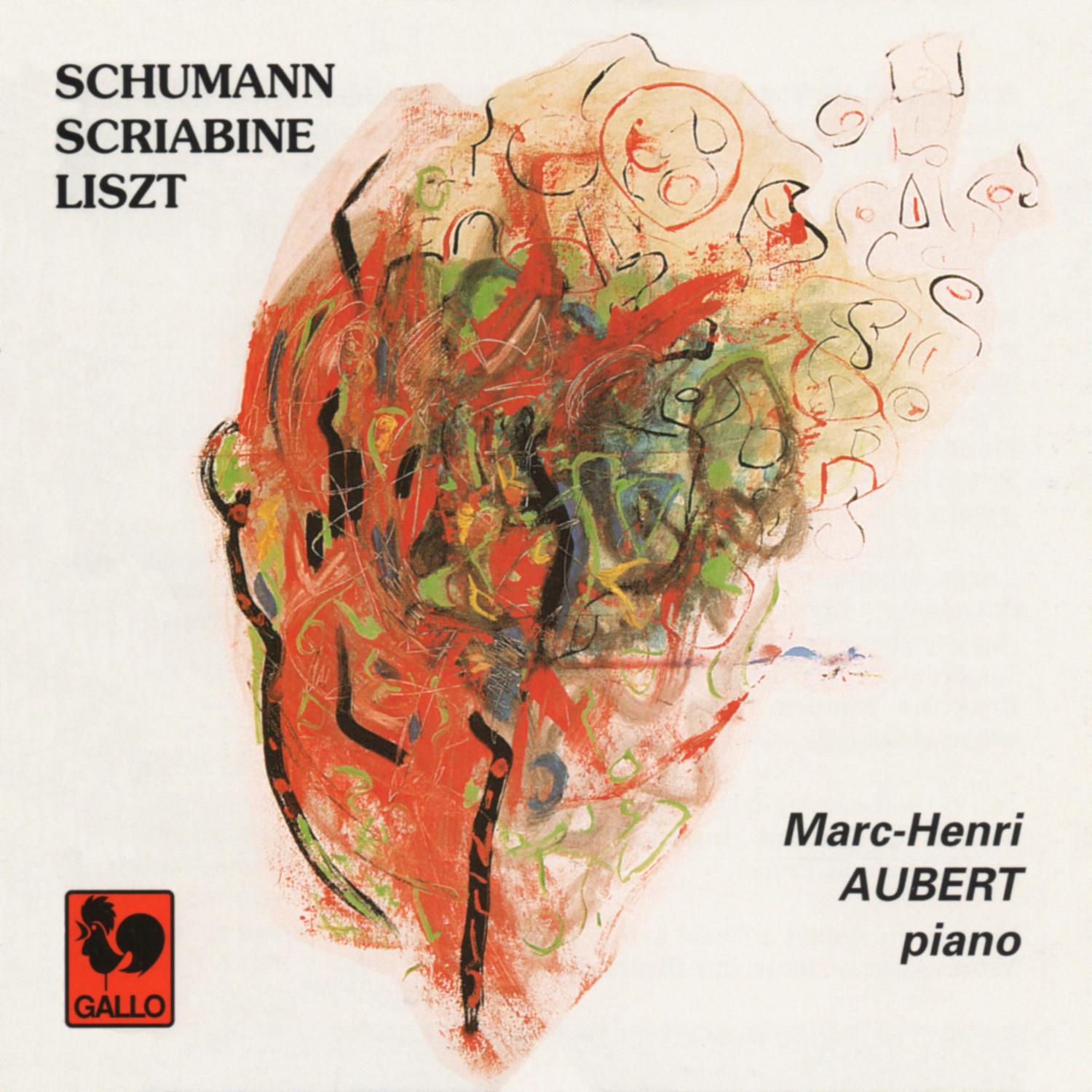 Schumann: Fantasiestü cke, Op. 12  Liszt: Valle e d' Obermann S. 160, No. 6  Scriabin: Sonata No. 5, Op. 53