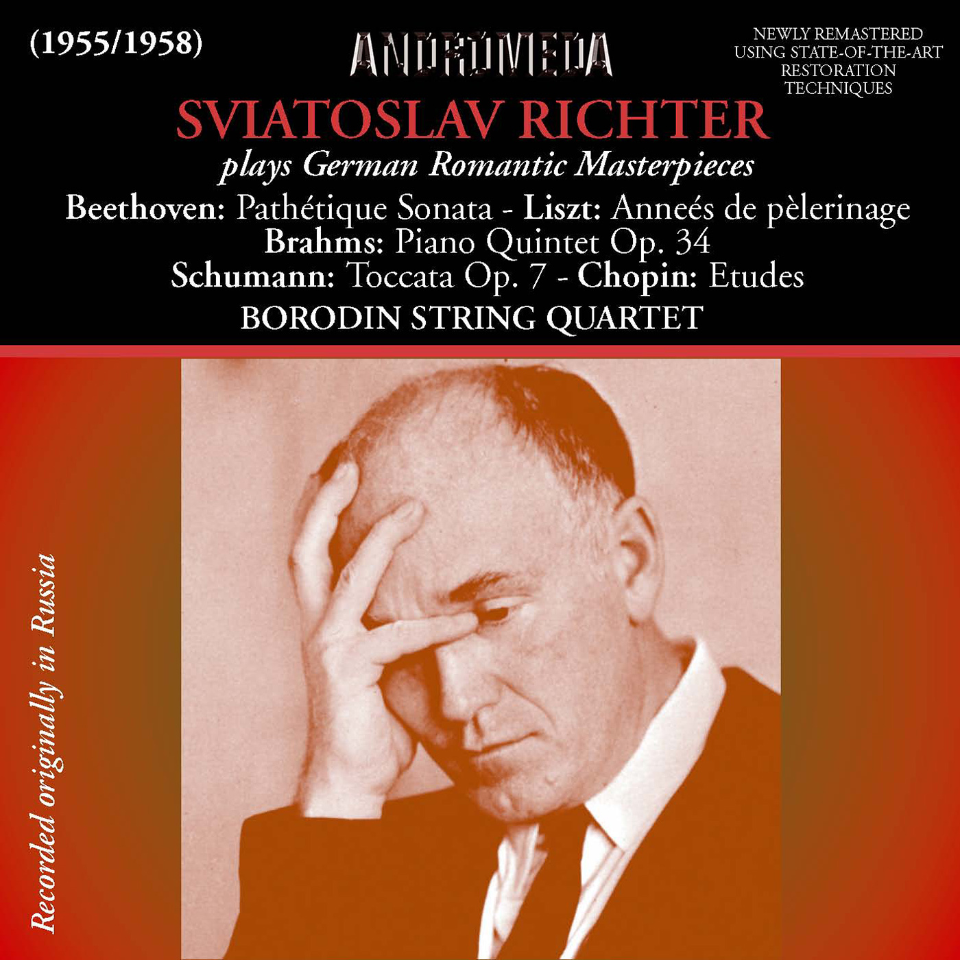 Piano Recital: Richter, Sviatoslav - BEETHOVEN, L. van / LISZT, F. / BRAHMS, J. / CHOPIN, F. / SCHUMANN, R. (1955, 1958)