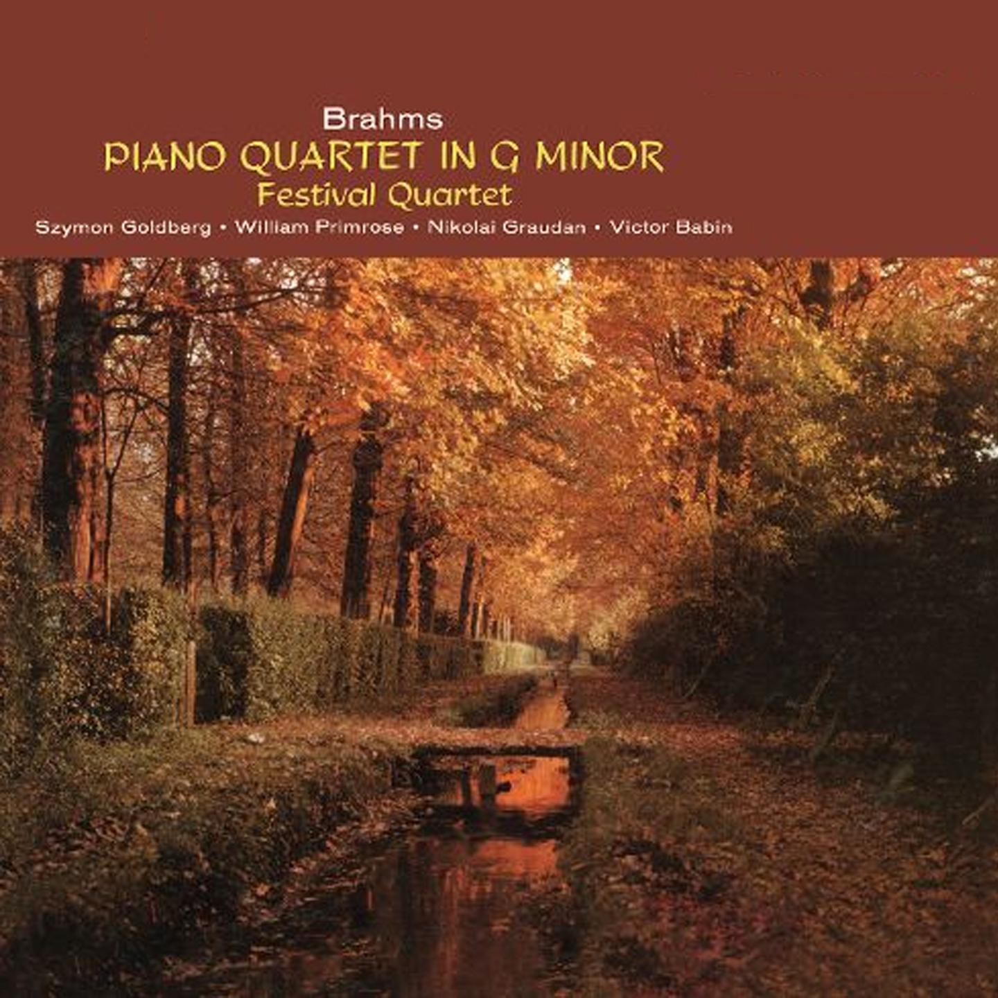The Festival Quartet - Brahms Piano Quartet In G Minor