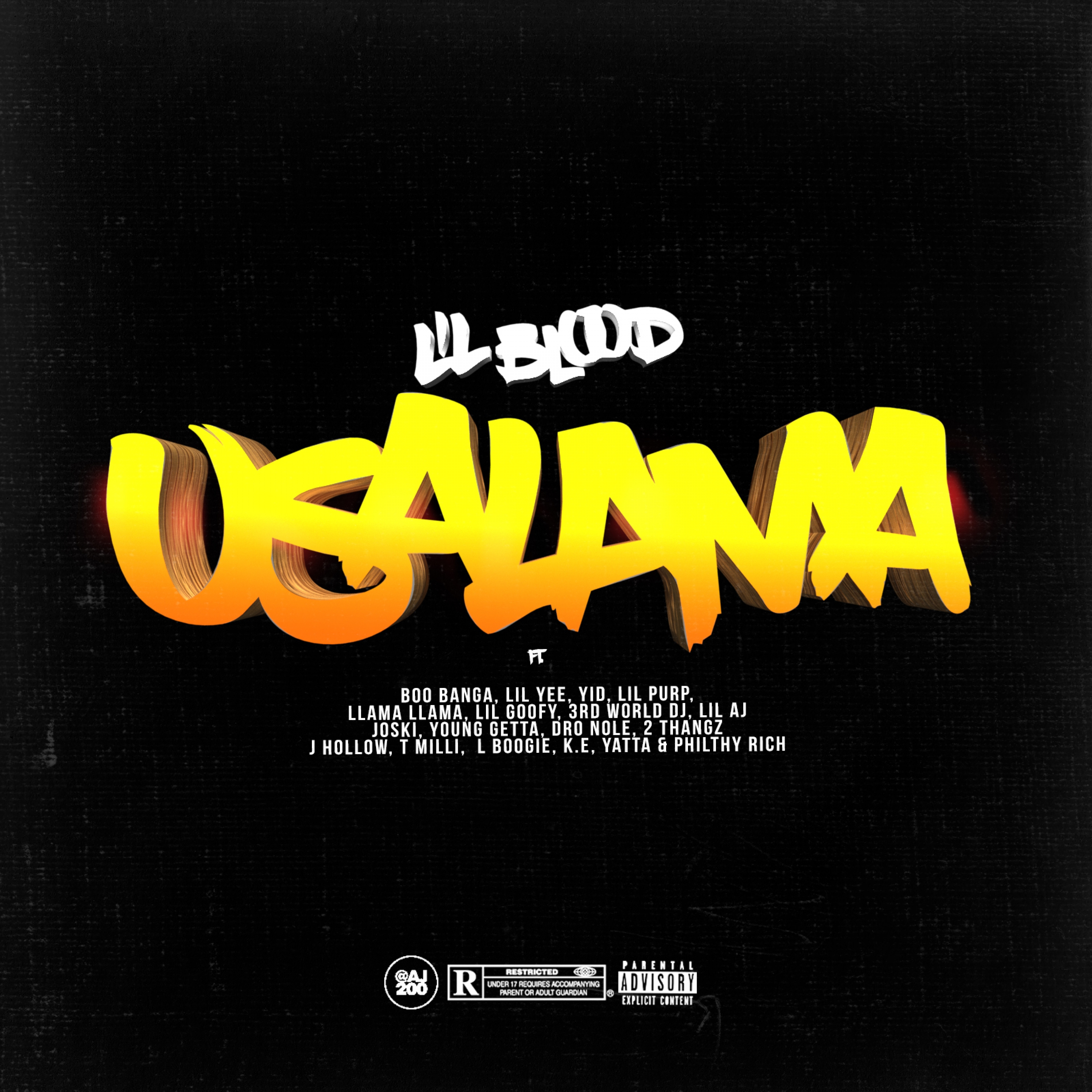 Usalama (ft. Boo Banga, Lil Yee, Yid, Lil Purp, Llama Llama, Lil Goofy, 3rd World DJ, Lil AJ, Joski, Young Getta, Dro Nole, 2 Thangz, J Hollow, T Milli, L Boogie, K.E., Yatta & Philthy Rich)