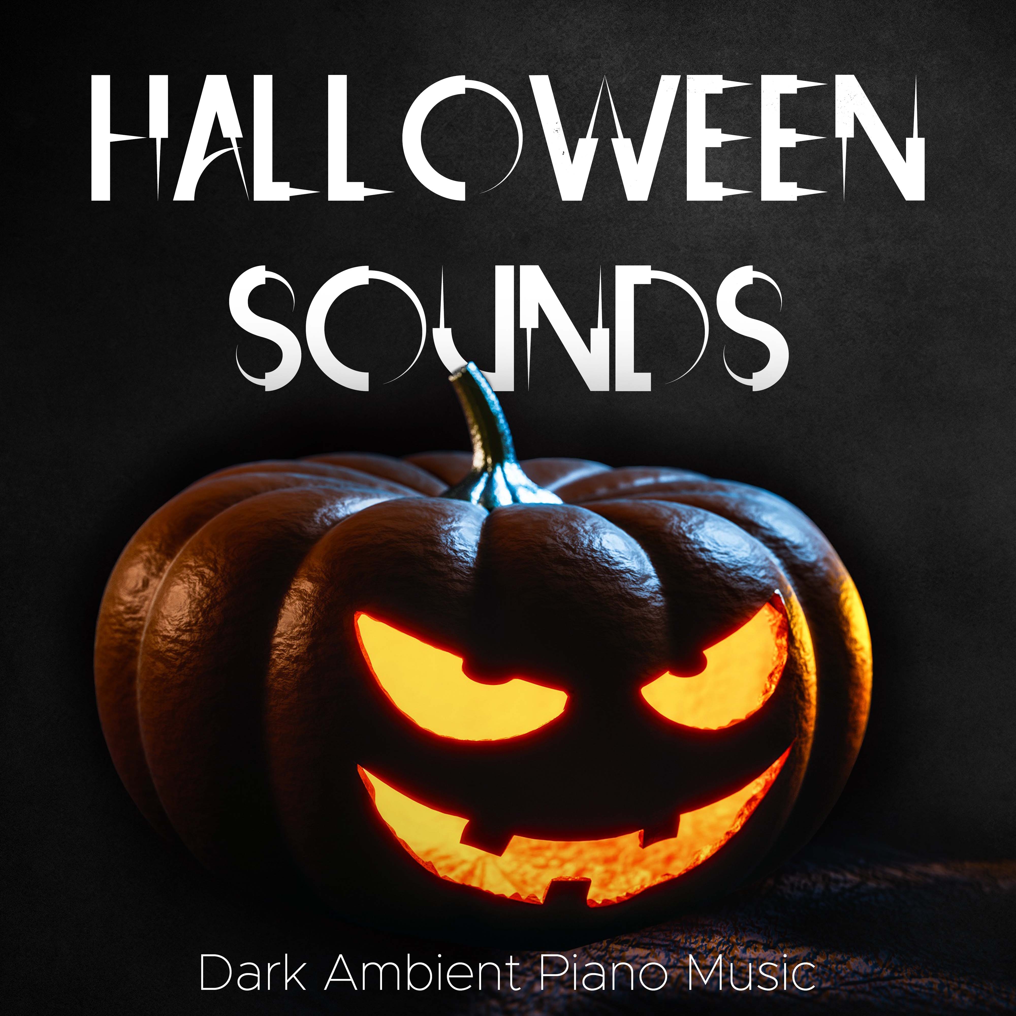 Halloween Sounds: Scary Sound Effects and Dark Ambient Piano Music with Rain and Howls