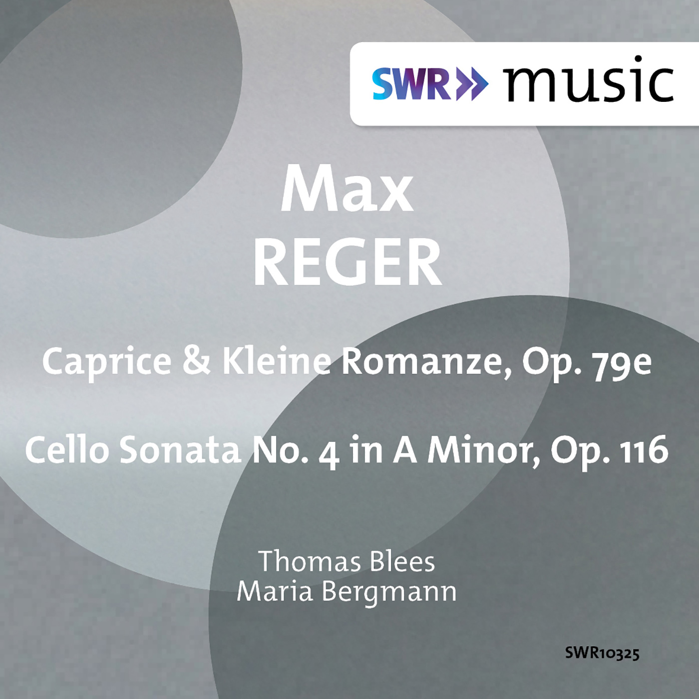 Reger: Works for Cello & Piano