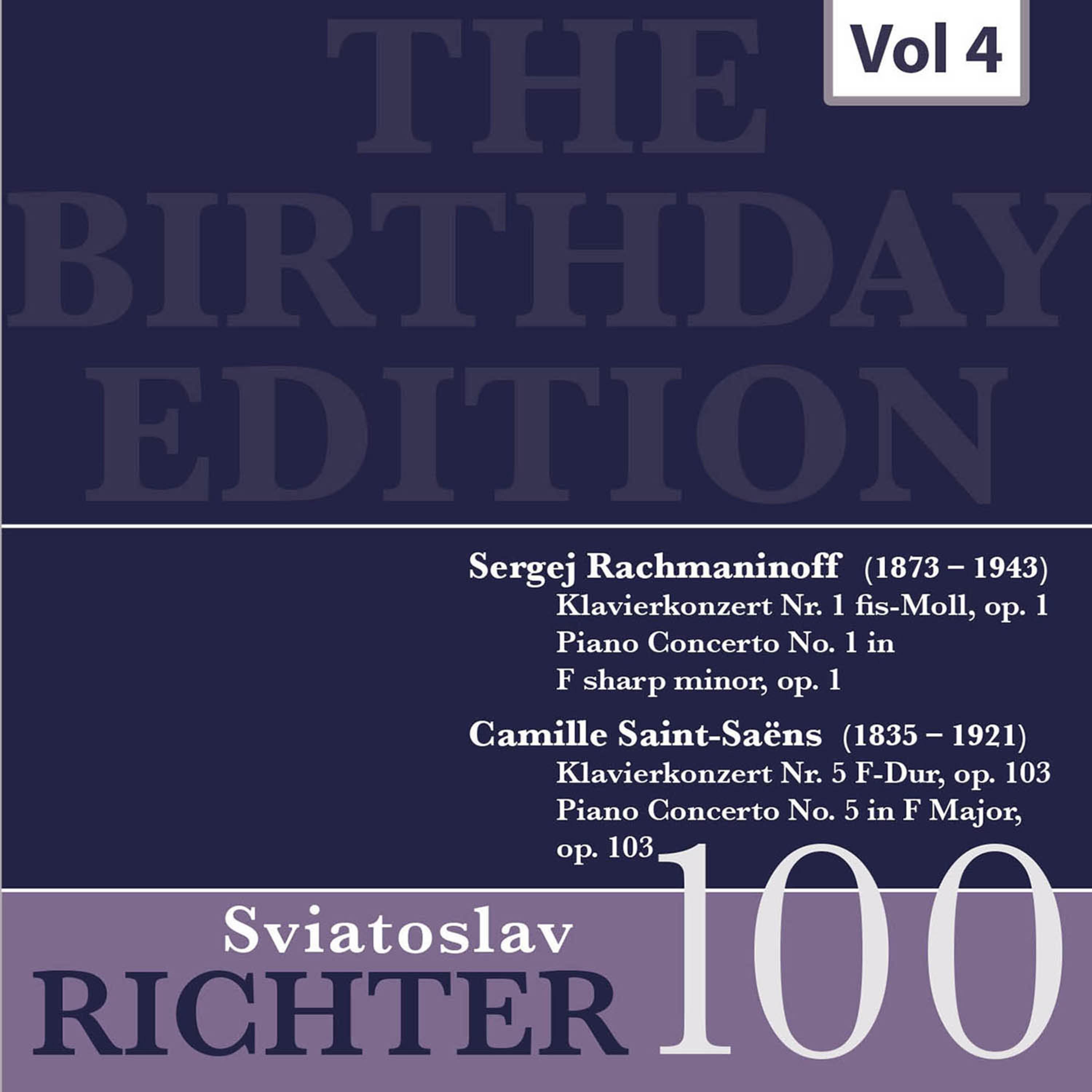 The Birthday Edition - Sviatoslav Richter, Vol. 4